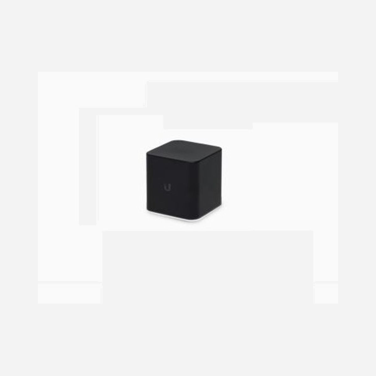 Ubiquiti airCube ACB-ISP : Point d'accès 2.4GHz 300Mbps, 4 ports Ethernet 10/100 PoE, USB 2.0, antenne 4dBi, 5W, 89.5x89.2x87.8mm - Ubiquiti airCube. 2,4 GHz, Débit de transfert des données maximum: 300 Mbit/s, LAN Ethernet : taux de transfert des données: 10,100 Mbit/s. Connexion Ethernet, supportant l'alimentation via ce port (PoE). Couleur du produit: Noir. Consommation (max): 5 W