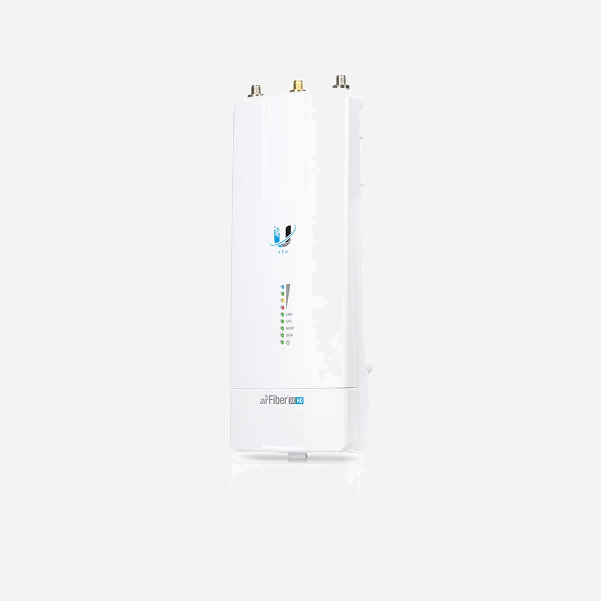 Ubiquiti AirFiber AF-5XHD Radio Point-à-Point 5GHz 1000 Mbit/s, Ethernet PoE, 2 ports RJ-45, Sécurité AES 256-bit, AirOS, IP67 - Ubiquiti AirFiber AF-5XHD. 5 GHz, Débit de transfert des données maximum: 1000 Mbit/s. Algorithme de sécurité soutenu: 256-bit AES. LAN Ethernet : taux de transfert des données: 10,100,1000 Mbit/s. Connexion Ethernet, supportant l'alimentation via ce port (PoE). Couleur du produit: Blanc. Consommation (max): 12 W