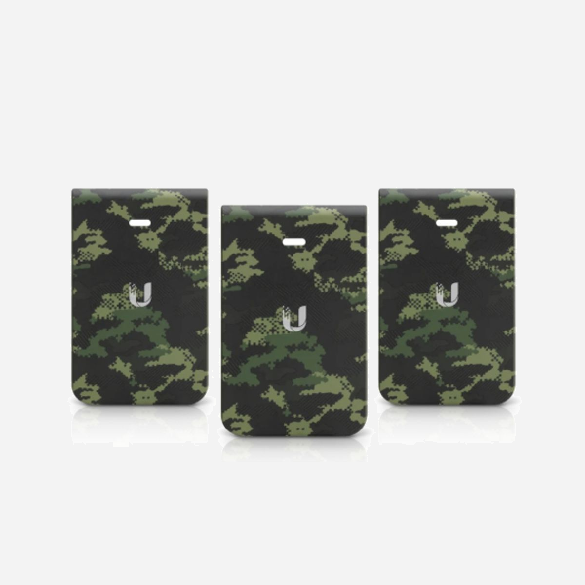 Ubiquiti IW-HD-CF-3 : Ensemble de 3 caches camouflage pour point d'accès UniFi In-Wall HD AP - Code SH : 85177900 - Ubiquiti IW-HD-CF-3. Compatibilité: UniFi In-Wall HD AP, Couleur du produit: Camouflage. Quantité: 3 pièce(s)