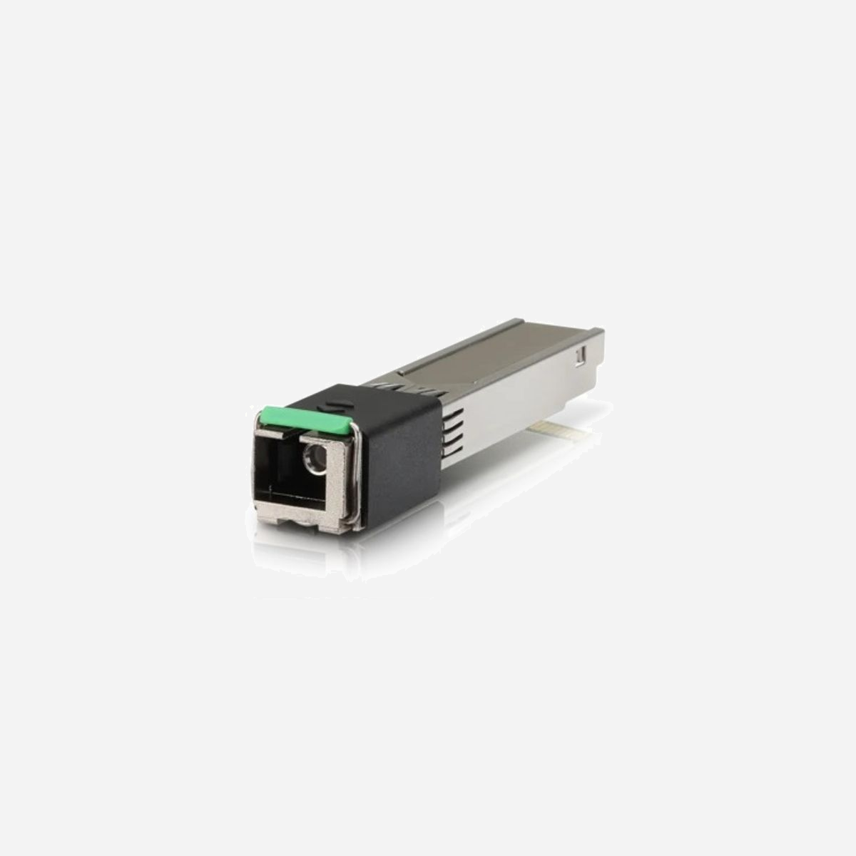 Ubiquiti UF-Instant : Module SFP Fibre Optique 2.488 Mbit/s, Interface SFP, Distance 20km, Puissance Tx: 1.5-5dBmW, Rx: -28-8dBmW, 3.3V, 2W - Ubiquiti UF-Instant. Type d'émetteur-récepteur SFP: Fibre optique, Débit de transfert des données maximum: 2,488 Mbit/s, Type d'interface: SFP. Couleur du produit: Noir, Métallique. Tension d'entrée: 3.3 V, Consommation électrique typique: 2 W. Certification: CE, FCC, IC. Largeur: 69,5 mm, Profondeur: 13,7 mm, Hauteur: 11,3 mm