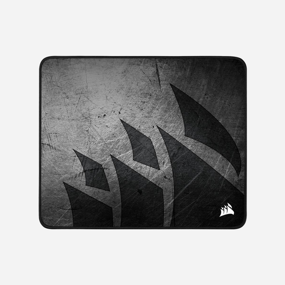 Corsair MM300 PRO Medium - Tapis de souris gaming 360x300x3mm, surface textile micro-maille, base caoutchouc antidérapante, traitement anti-éclaboussures - Jouez en toute confiance grâce au tapis de souris gaming en tissu résistant aux éclaboussures premium CORSAIR MM300 PRO - Medium, qui offre une surface de 360 mm x 300 mm optimisée pour votre souris gaming et bénéficie d’un revêtement résistant aux éclaboussures.<br><br><b>Tapis de souris MM300 PRO<br>Medium</b><br><b>ÉMOTIONS FORTES GARANTIES SANS ÉCLABOUSSURE</b><br><br><b>Protection optimale</b><br>Les liquides glissent sans s’accrocher au revêtement résistant aux éclaboussures et aux taches, facilitant ainsi le nettoyage du tapis de souris même après un accident. Contours cousus à 360 degrés pour protéger contre l’effilochement de la surface.<br><br><b>Mouvements fluides</b><br>Le textile micro-maille optimisé pour des mouvements de souris fluides et ultrarapides crée une surface compacte sur laquelle votre souris glisse aisément.<br><br><b>Prêt pour le combat</b><br>MEDIUM - Profitez d’une surface de 360 mm x 300 mm (12,6” x 10,6”), optimisée pour les souris gaming hautes performances et ayant une épaisseur de 3 mm.<br><br><b>Bonne endurance</b><br>Sa base antidérapante en caoutchouc rugueux permet de maintenir fermement le tapis de souris en place lors des séances de gaming les plus intenses.