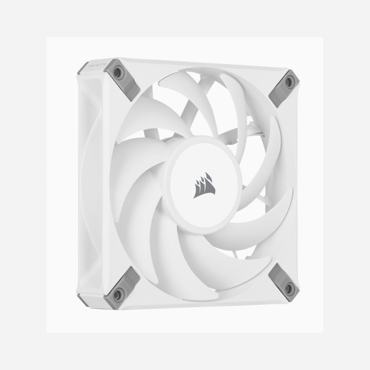 Corsair AF120 ELITE - Ventilateur 120mm Blanc, 400-1850 RPM, 59.1 CFM, 1.93 mmH2O, Palier FDB, 120x120x25mm, Boîtier PC - CO-9050142-WW - Corsair AF120 ELITE. Type: Ventilateur, Diamètre du ventilateur: 12 cm, Vitesse de rotation (min): 400 tr/min, Vitesse de rotation (max): 1850 tr/min, Pression d'air minimum: 0,09 mmH2O, Pression d'air maximale: 1,93 mmH2O, Type de roulement: Palier à dynamique des fluides (FDB). Couleur du produit: Blanc