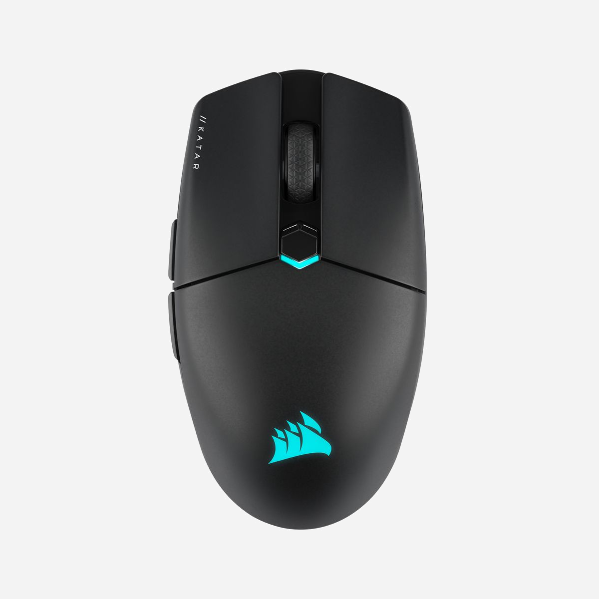 Souris Gaming Corsair KATAR ELITE Wireless 26000 DPI Optique RF Wireless/Bluetooth/USB Type-A 6 Boutons Programmables 69g - Corsair KATAR ELITE Wireless. Format: Droitier. Technologie de détecteur de mouvement: Optique, Interface de l'appareil: RF Wireless + Bluetooth + USB Type-A, Résolution en mouvement: 26000 DPI, Type de boutons: Boutons poussoirs, Quantité de boutons programmables: 6, Type Scroll: Roue, Accélération (max): 50 G. Couleur de l'éclairage: Multi. Source d'alimentation: Batteries/Câble. Couleur du produit: Noir