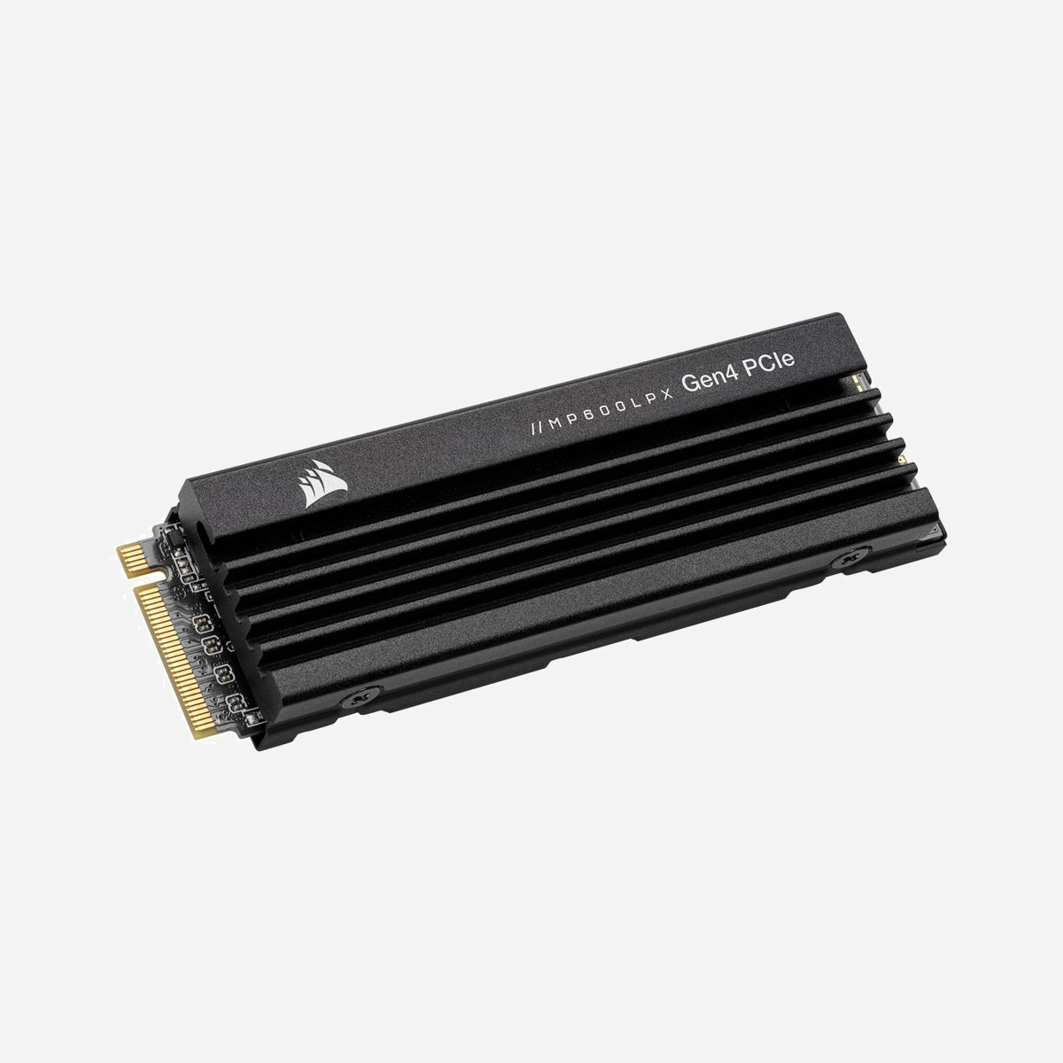 Corsair MP600 PRO LPX 2To SSD M.2 PCIe 4.0 NVMe 1.4 3D TLC NAND Lecture 7100Mo/s Ecriture 6800Mo/s AES 256-bit Console de jeux - Corsair MP600 PRO LPX. Capacité du Solid State Drive (SSD): 2 To, Facteur de forme SSD: M.2, composant pour: console de jeux