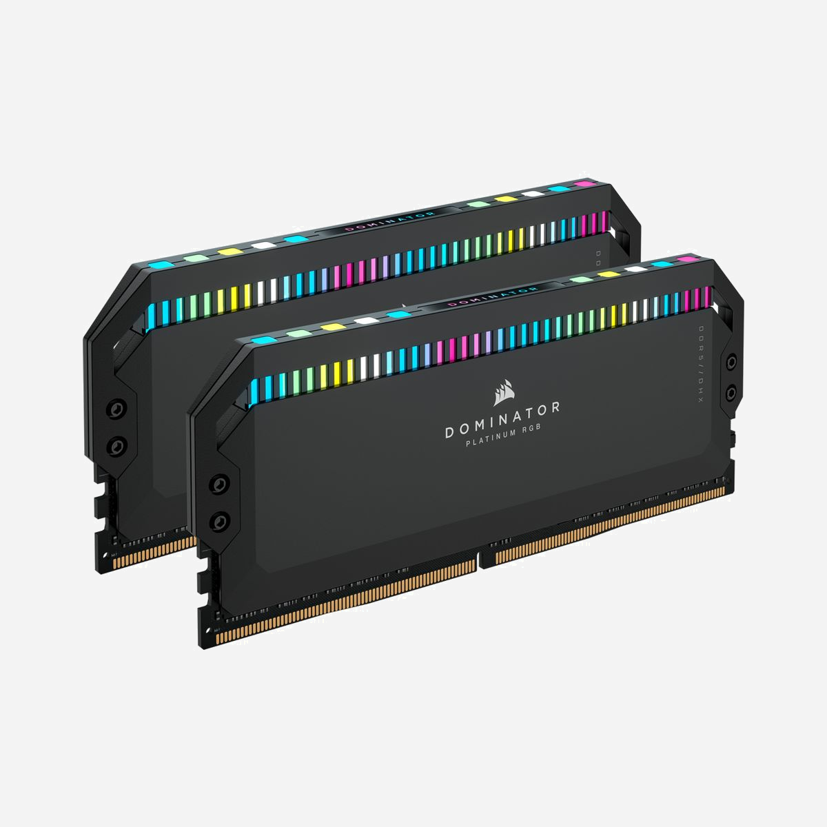 Corsair Dominator 64Go (2x32Go) DDR5 6600MHz CL32 DIMM 288-Pin avec Radiateur et RGB - Compatible PC/Serveur, Intel XMP 3.0 - CMT64GX5M2B6600C32 - Corsair Dominator CMT64GX5M2B6600C32. composant pour: PC/serveur, Mémoire interne: 64 Go, Disposition de la mémoire (modules x dimensions): 2 x 32 Go, Type de mémoire interne: DDR5, Fréquence de la mémoire: 6600 MHz, Support de mémoire: 288-pin DIMM, Latence CAS: 32