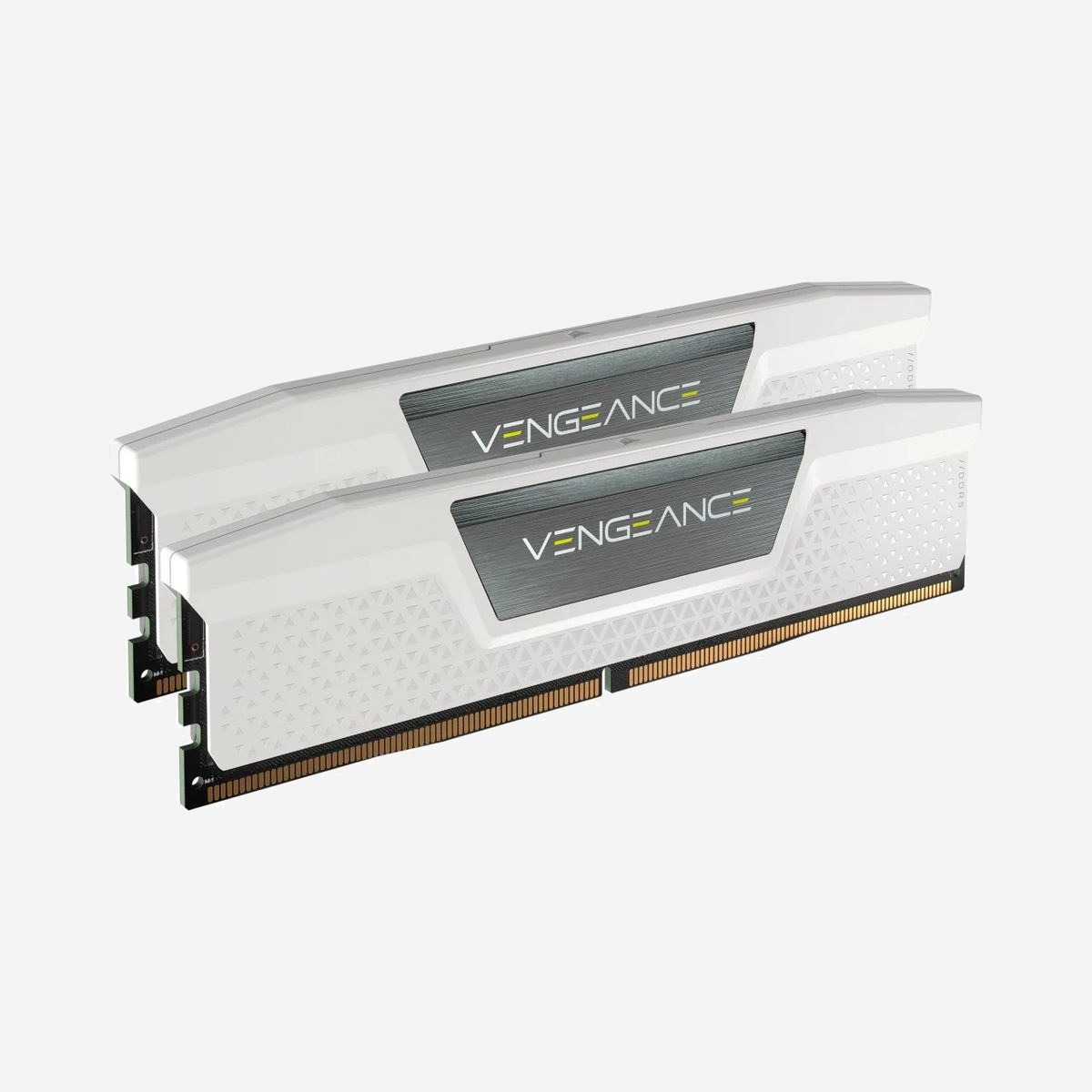 Corsair Vengeance DDR5 32Go (2x16Go) 6400MHz CL32 XMP 3.0 Radiateur - CMK32GX5M2B6400C32W - Mémoire pour PC - Corsair VENGEANCE. composant pour: PC, Mémoire interne: 32 Go, Disposition de la mémoire (modules x dimensions): 2 x 16 Go, Type de mémoire interne: DDR5, Fréquence de la mémoire: 6400 MHz, Latence CAS: 32