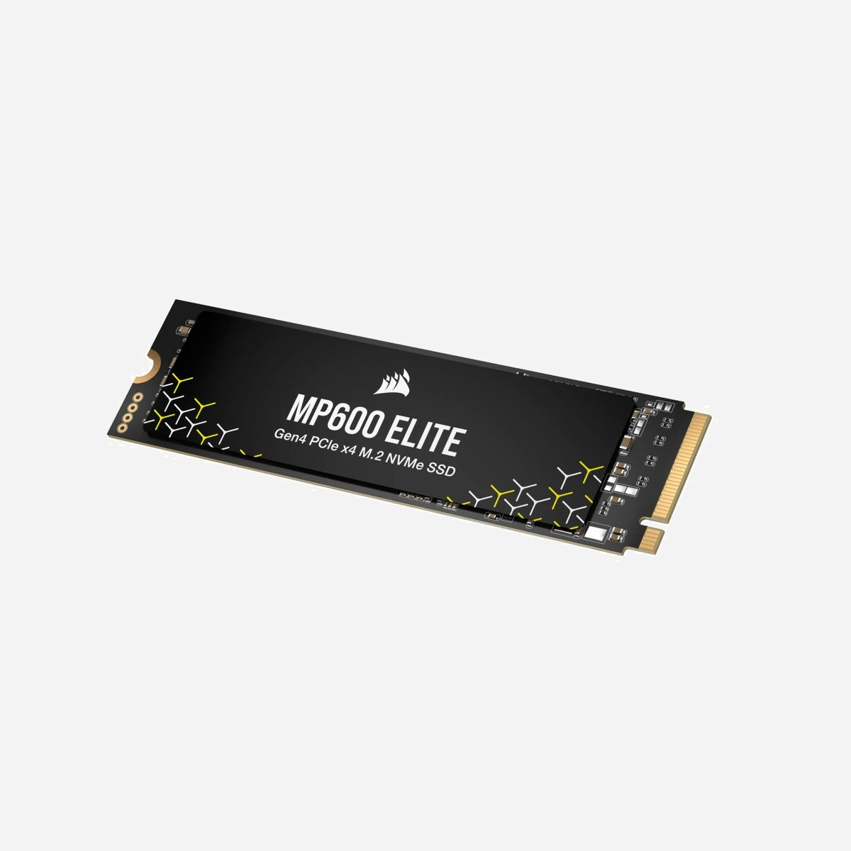 Corsair MP600 ELITE 1 To SSD M.2 2280 PCIe 4.0 NVMe 1.4 3D TLC - Lecture 7000 Mo/s, Ecriture 6500 Mo/s - TBW 1200 - Windows/macOS/Linux - Corsair MP600 ELITE. Capacité du Solid State Drive (SSD): 1 To, Facteur de forme SSD: M.2, composant pour: PC
