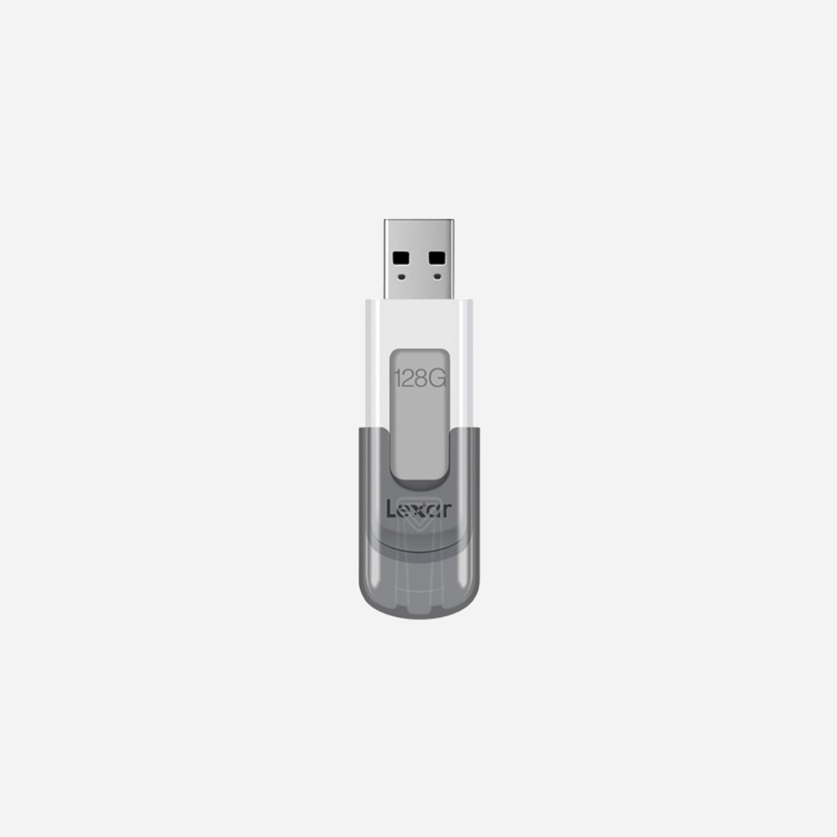 Lexar JumpDrive V100 - Clé USB 128 Go USB Type-A 3.2 Gen 1 (3.1 Gen 1) 63.2x19.6x11mm, Gris/Blanc, 0-60°C, LJDV100-128ABGY - Lexar JumpDrive V100. Capacité: 128 Go, Interface de l'appareil: USB Type-A, Version USB: 3.2 Gen 1 (3.1 Gen 1). Format: Casquette. Poids: 8 g. Couleur du produit: Gris, Blanc