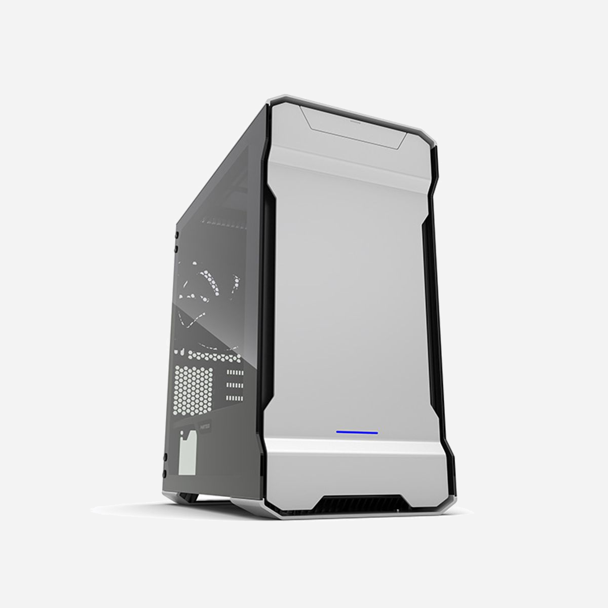 Phanteks Enthoo Evolv mATX Micro Tower Argent (PH-ES314ETG_GS) micro ATX/Mini-ITX, 2x140mm, ventirad 192mm, GPU 319mm, USB 3.2 Gen 1 - Phanteks Enthoo Evolv mATX. Format: Micro Tower, Type: PC, Couleur du produit: Argent. Emplacement d'alimentation: Bas. Ventilateurs installés avant: 1x 140 mm, Prise en charge des diamètres des ventilateurs avants: 120,140 mm, Ventilateurs arrières installés: 1x 140 mm. Tailles de disques durs supportées: 2.5,3.5". Largeur: 230 mm, Profondeur: 400 mm, Hauteur: 453 mm