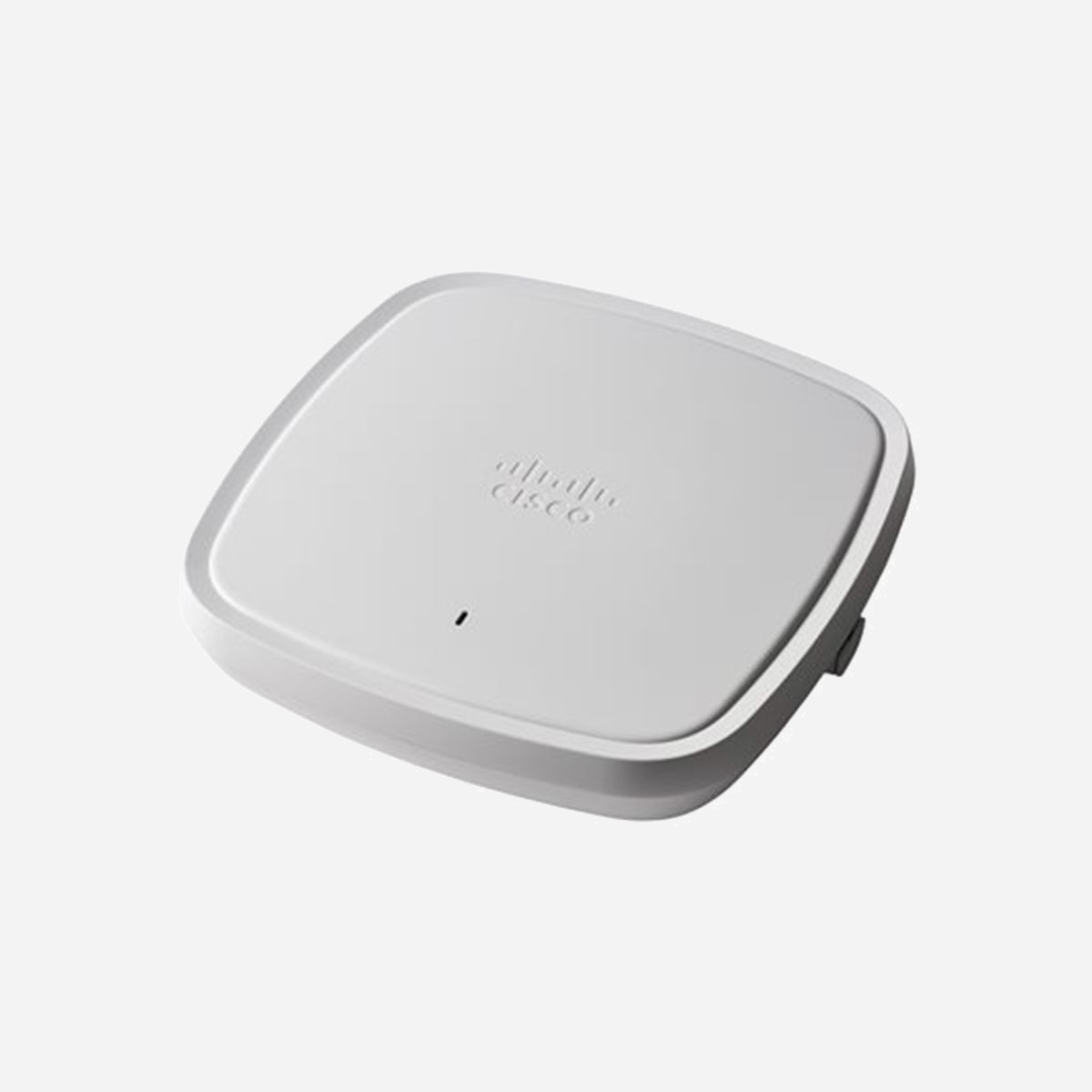 Cisco C9120AXI-E Point d'accès WiFi 6 (802.11ax) Gris - 2.4/5 GHz, MU-MIMO, 1x RJ45 PoE, 1x USB 2.0, Antenne Interne, 216x216x43mm - Cisco 9120. 2,4 GHz, 5 GHz, LAN Ethernet : taux de transfert des données: 2500 Mbit/s. Connexion Ethernet, supportant l'alimentation via ce port (PoE). Couleur du produit: Gris