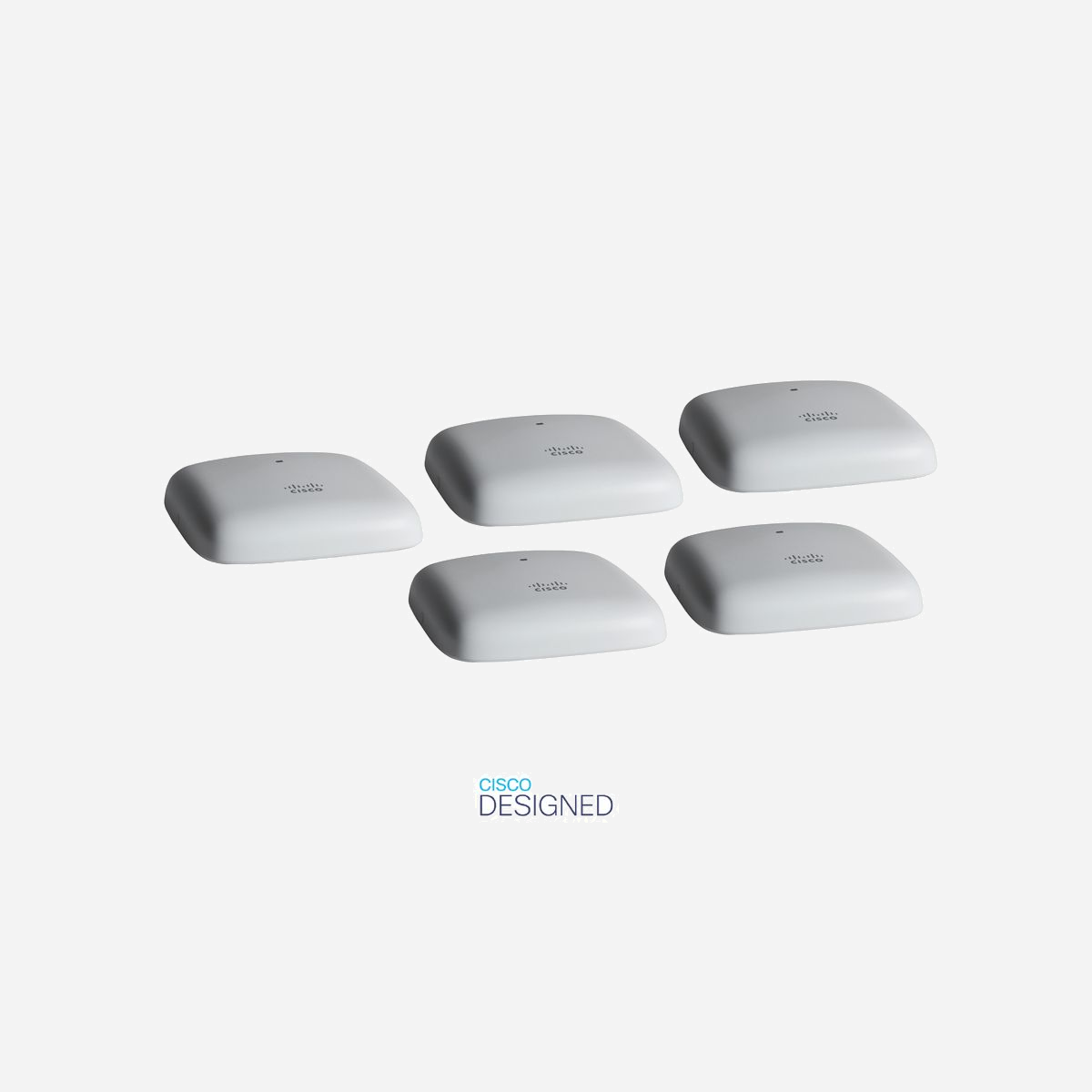 Cisco CBW140AC Point d'accès WiFi 802.11ac Wave 2, 867 Mbit/s, Dual Band 2.4/5 GHz, Gigabit Ethernet PoE, Antennes internes 4 dBi, Blanc - Cisco CBW140AC. 2,4 GHz, 5 GHz, Débit de transfert des données maximum: 867 Mbit/s. Algorithme de sécurité soutenu: WPA, WPA2, WPA3, WPA2-Enterprise. LAN Ethernet : taux de transfert des données: 10,100,1000 Mbit/s. Connexion Ethernet, supportant l'alimentation via ce port (PoE). Couleur du produit: Blanc
