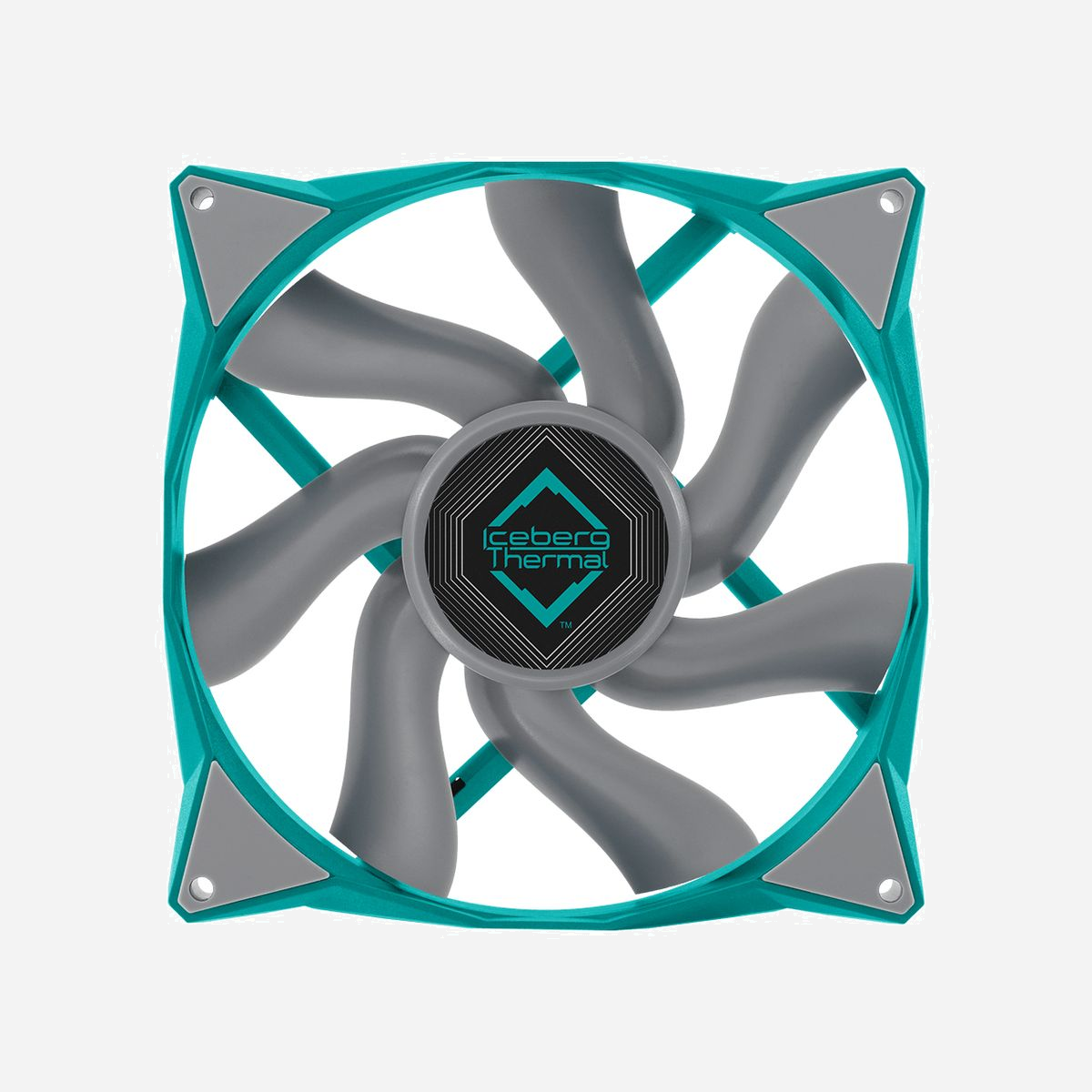 Iceberg Thermal IceGALE Xtra 140mm Ventilateur PC Bleu - 14cm, 500-2500 RPM, 169 CFM, 47dB, 4.7 mmH2O, Roulement à billes double, 4-Pin PWM - Iceberg Thermal IceGALE Xtra. Type: Ventilateur, Diamètre du ventilateur: 14 cm, Vitesse de rotation (min): 500 tr/min, Vitesse de rotation (max): 2500 tr/min, Pression d'air maximale: 4,7 mmH2O, Type de roulement: Roulement à billes double. Tension: 12 V. Couleur du produit: Bleu