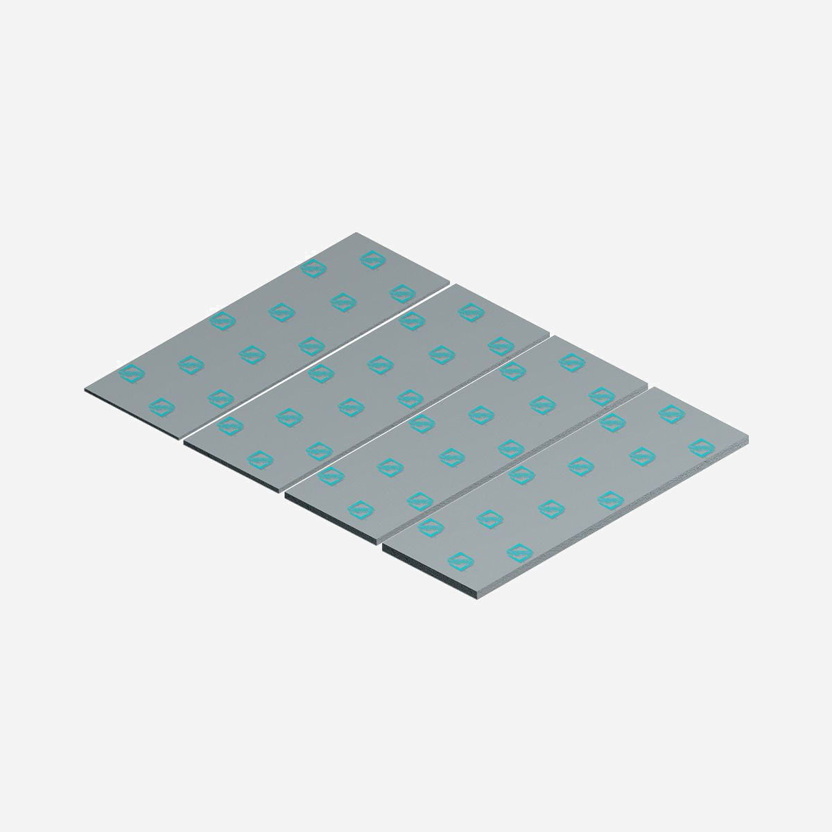 Iceberg Thermal DRIFTIce Pad Thermique 40x120x0.5mm, Conductivité 13 W/m·K, Température -40 à 200°C, Gris, Référence DRIFTICE05-B0A - Iceberg Thermal DRIFTIce. Type: Pad thermique, Сonductibilité de la chaleur: 13 W/m·K, Couleur du produit: Gris. Largeur: 40 mm, Profondeur: 120 mm, Hauteur: 0,5 mm. Quantité: 1 pièce(s)