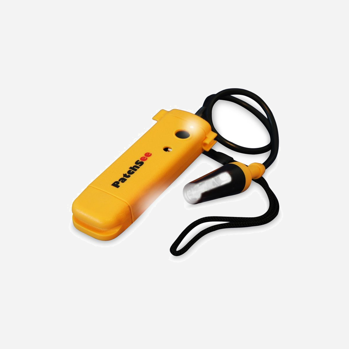 PatchSee PRO Injecteur de Lumière PK-L-BL-PRO-PL Noir/Jaune, lumière blanche, 3 piles AA 1.2V, dimensions emballage 190x200x50mm - PatchSee PRO. Type de produit: Injecteur de lumière, Couleur du produit: Noir, Jaune, Couleur de la lumière: Blanc. Type de batterie: AA, Tension des piles: 1,2 V. Largeur du colis: 190 mm, Profondeur du colis: 200 mm, Hauteur du colis: 50 mm