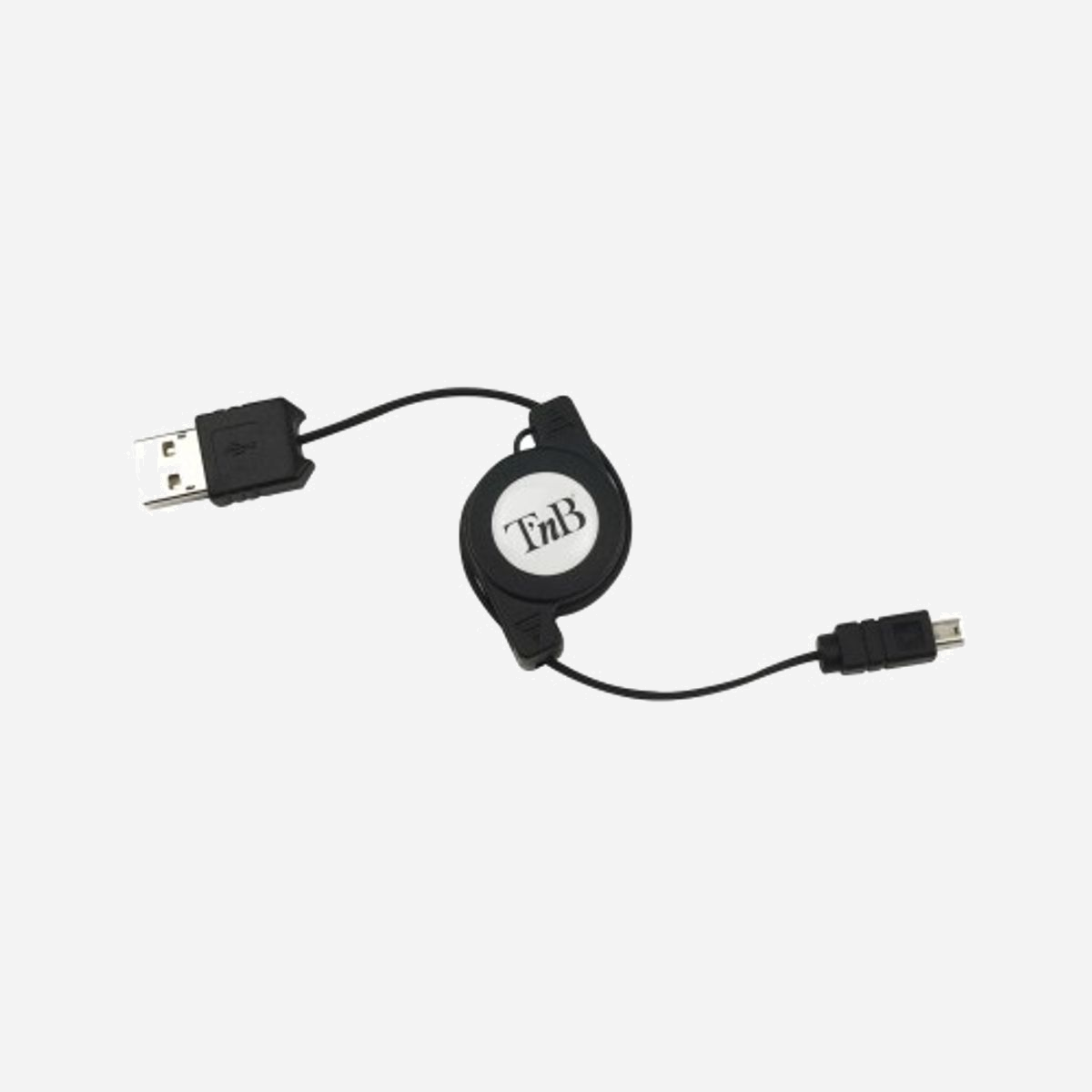 T'nB CHBBCAR1 : Chargeur Allume-cigare/Secteur Universel 5V/1A avec 1 Port USB 2.0 et 1 Port Micro-USB 2.0 pour Téléphone, Tablette, PDA - Pack chargeur voiture et câble rétractable Tug'n Block de recharge et de synchronisation compatible téléphonie micro USB