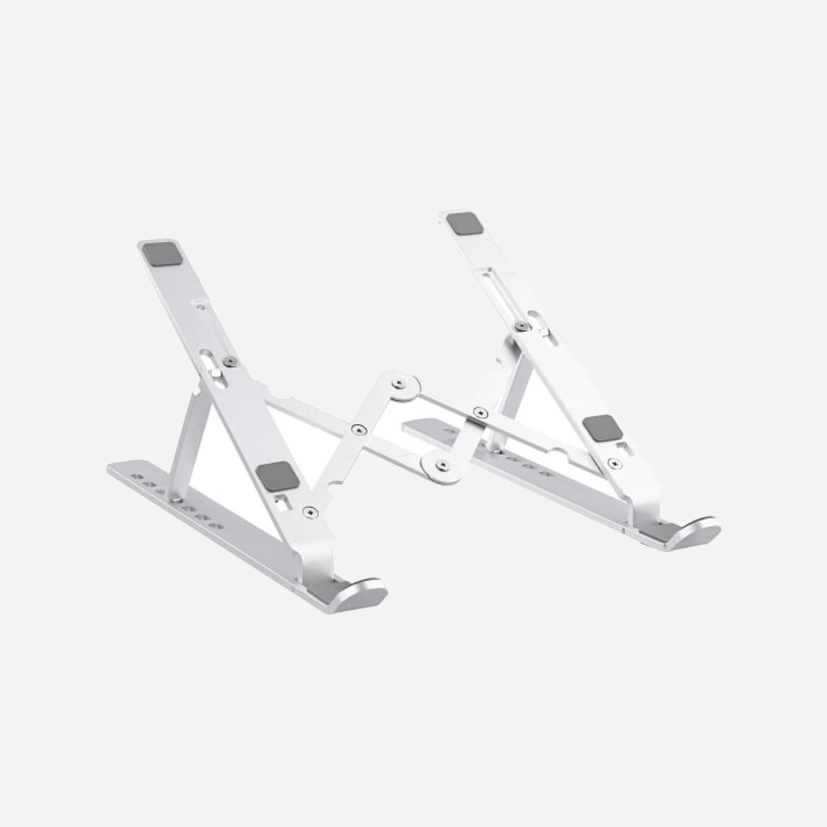 T'nB NBSTANDALU Support Aluminium Argent pour Notebook/Tablette jusqu'à 17" (43.2cm) - Dimensions 238x115x160mm, Pliable, Poids 254g - T'nB iClick Notebook Aluminium Stand. Type de produit: Support pour ordinateur portable et tablette, Couleur du produit: Argent, Matériel: Aluminium. Largeur: 238 mm, Profondeur: 115 mm, Hauteur: 160 mm