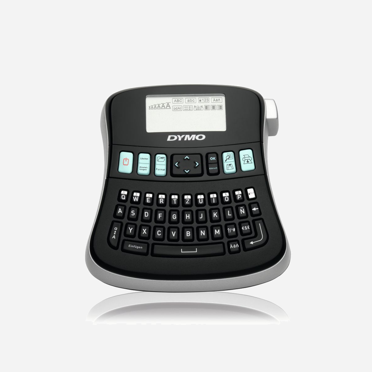 DYMO LabelManager 210D - Étiqueteuse de Bureau - Transfert Thermique 180x180 DPI - 12 mm/sec - Bandes D1 6/9/12mm - Clavier QWERTZ - Mémoire 9 Étiquettes - Étiqueteuse de base et grand écran pour un étiquetage simple et rapide au bureau<br><br>Avec une interface utilisateur aussi intelligente, cette étiqueteuse de bureau compacte convient à tous les bureaux, et surtout au vôtre. D'une grande polyvalence, elle garantit un flux d'étiquetage logique et permet de gérer toutes les tâches de manière professionnelles et rapide.<br><br>- Tapez rapidement votre texte sur le clavier semblable à celui d'un ordinateur (QWERTY), configuré en fonction du pays d'utilisation<br>- Créez rapidement des lots d'étiquettes - imprimez jusqu'à 10 exemplaires d'une même étiquette<br>- Adaptateur secteur en option (vendu séparément)<br>- Créez un vaste assortiment d'étiquettes DYMO D1 en 1/4"", 3/8"", 1/2"" (6, 9, 12 mm) de large et avec une multitude de couleurs