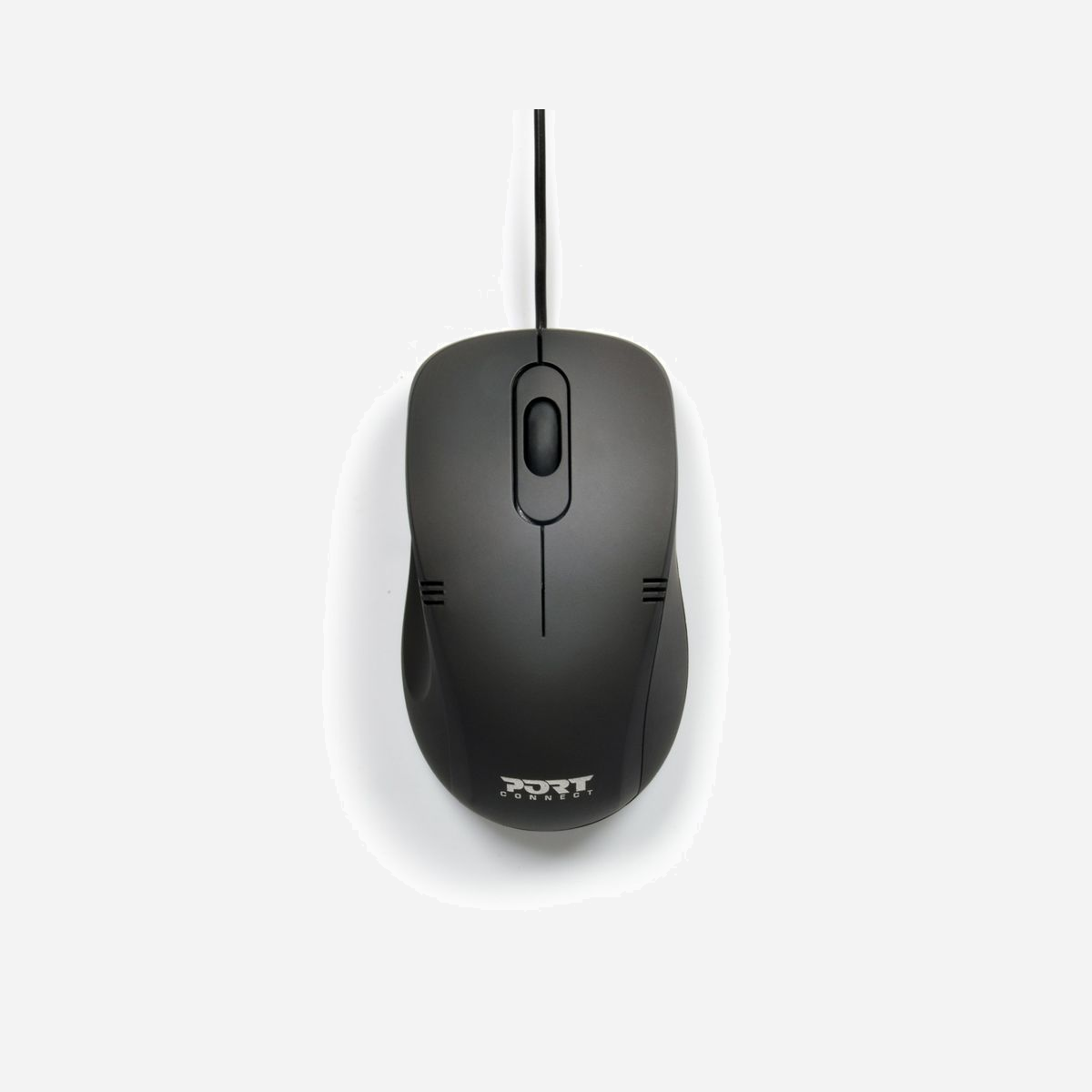 Souris Optique Port Designs 900400-PRO USB Type-A 1000 DPI, Ambidextre, 3 Boutons, Durée de vie 30M clics, Câble 1.5m, Compatible PC/Mac - <b>SOURIS USB OPTIQUE</b><br><br>- 3 boutons et molette de défilement<br>- Capteur optique 1000 DPI<br>- Design ambidextre<br>- Boutons usage intensifs : plus de 30 millions de clics.<br>- Installation Plug & Play<br>- Compatible PC & Mac<br>- Connectivité USB-A<br>- Câble de 1,5 m