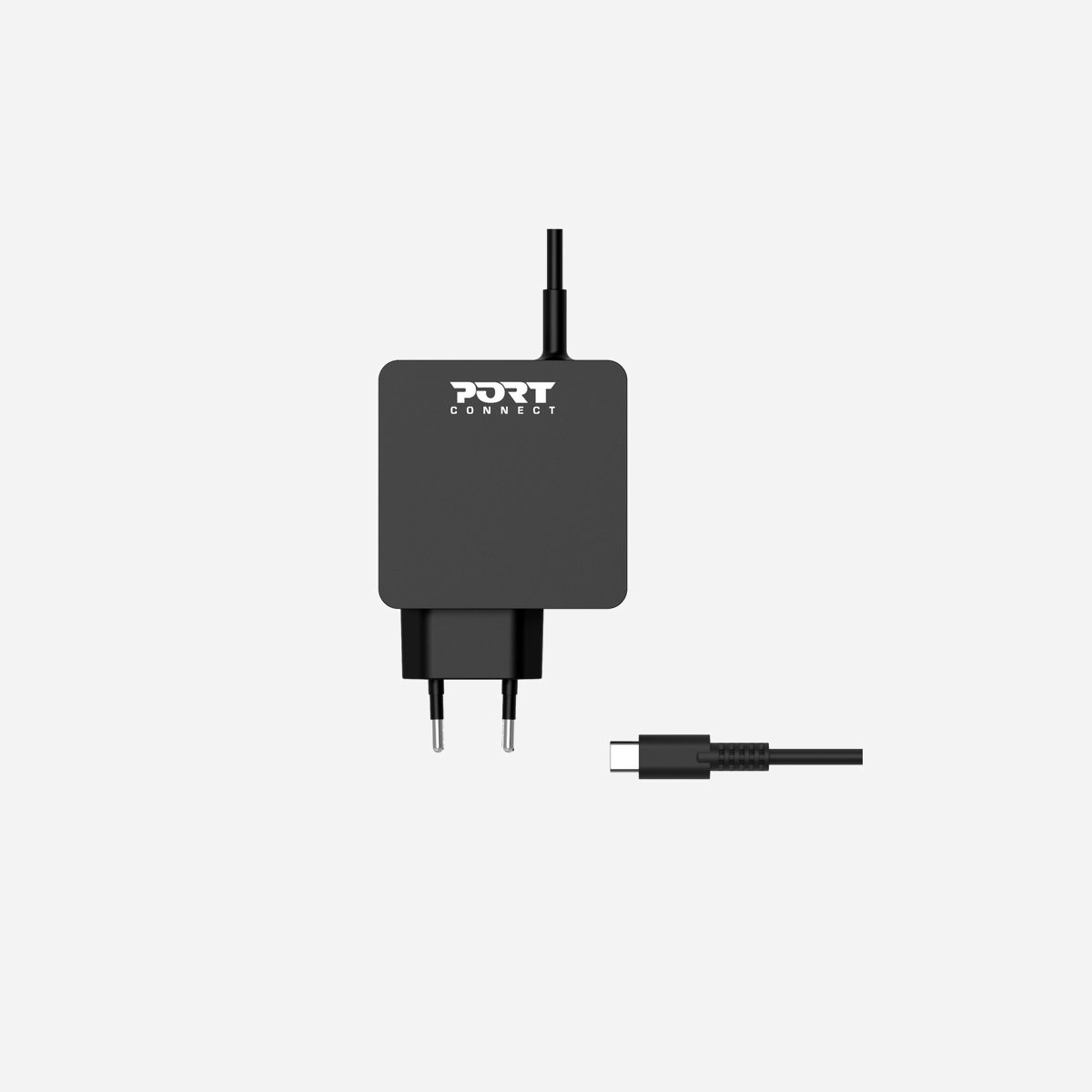 Port Designs 900096B-EU Chargeur Secteur 45W USB-C Power Delivery pour Smartphones et Tablettes (100-240V, 50-60Hz, Blanc, ABS) - Port Designs 900096B-EU. Type de chargeur: Intérieure, Type de source d'alimentation: Secteur, Compatibilité de chargeur: Smartphone, Tablette. Tension d'entrée: 100 - 240 V, Tension de sortie (max): 15 V. Quantité de ports USB de type C: 1, Charge rapide. Couleur du produit: Blanc