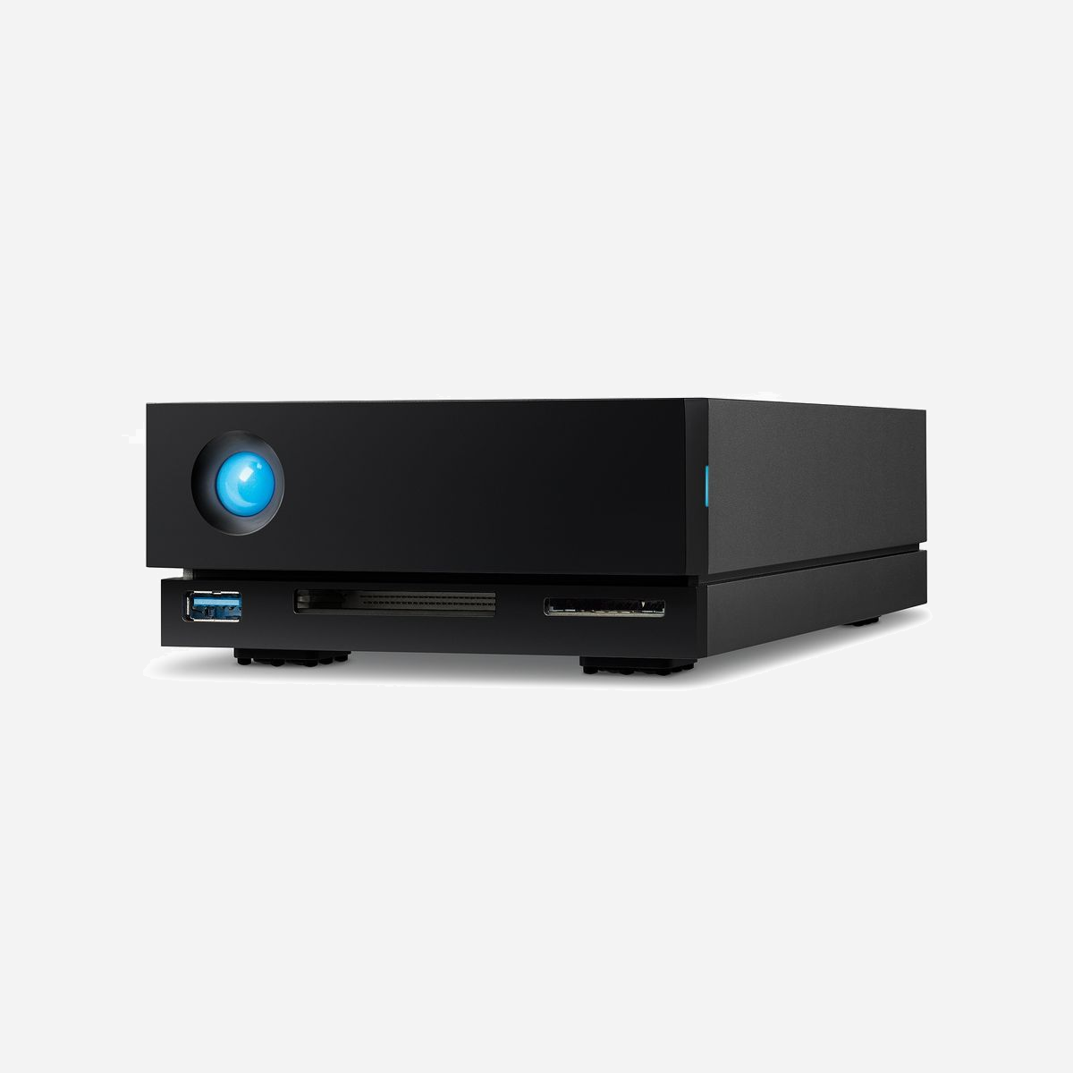 LaCie 1big Dock 18To 7200tr/min USB Type-A/Type-C Thunderbolt 3, Lecteur CF/SD, 280 Mbit/s, Compatible Windows/macOS, Noir (STHS18000800) - LaCie 1big Dock. Capacité disque dur: 18 To, Vitesse de rotation du disque dur: 7200 tr/min. Couleur du produit: Noir