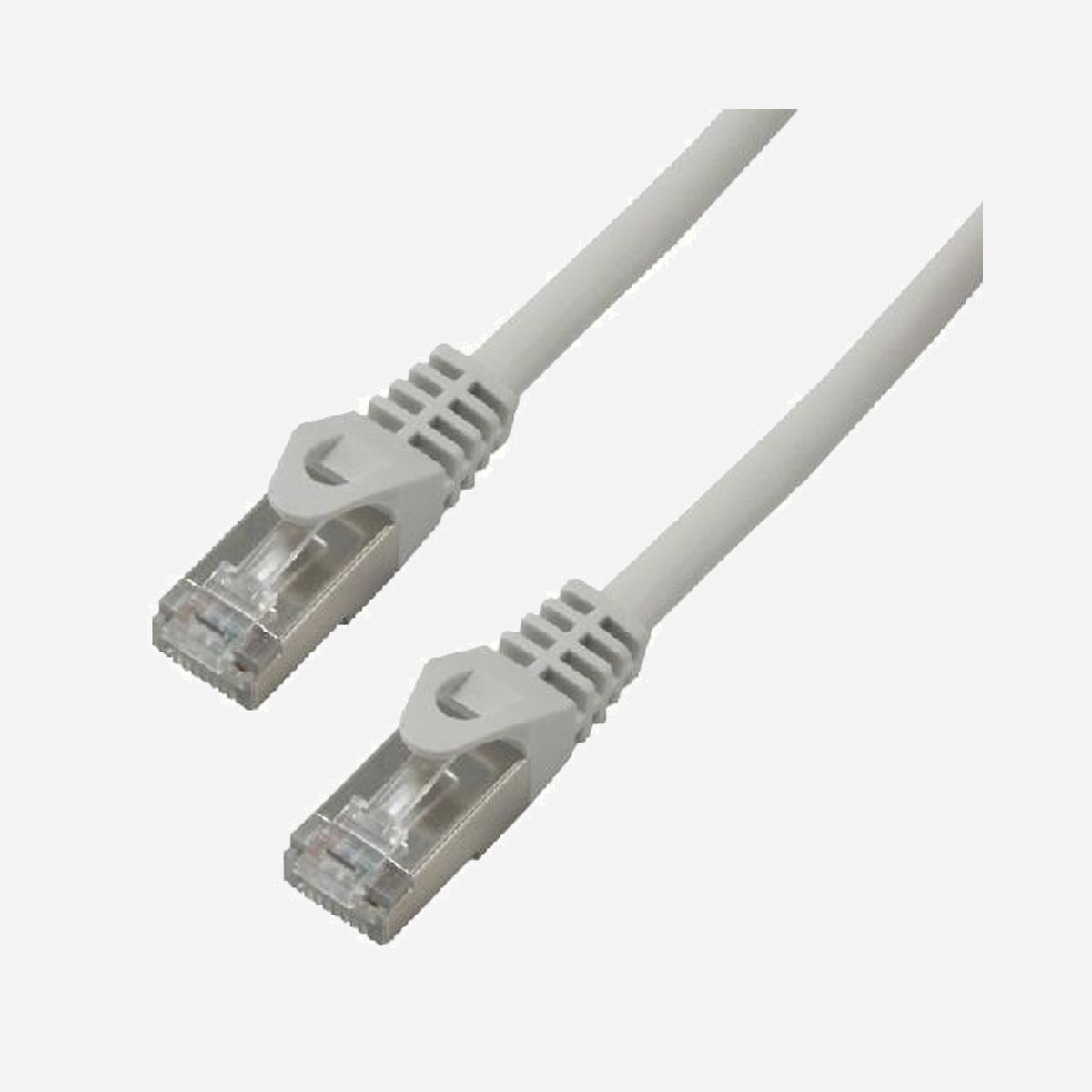 Tikoo Câble Réseau FTP6-5M Gris Cat6 F/UTP (FTP) 5m RJ-45 Mâle/Mâle, AWG26, 100 Ohm, PVC, Plug and Play, Catégorie 6 - Cordon de brassage souple (Patch), à utiliser pour le raccordement de votre ordinateur ou tout élément actif à une prise murale réseau ou switch Ethernet, routeur à un panneau de brassage.