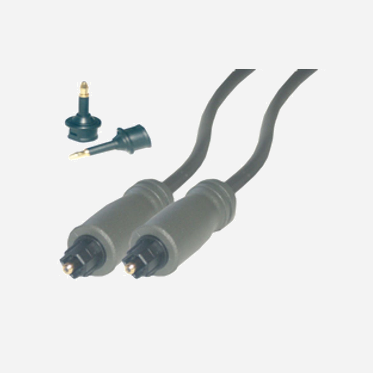 Câble Audio Optique MCL Toslink vers Toslink 3.0m Noir - Liaison Numérique Audio pour Lecteurs CD, DVD et Autres - Réf. MC760-3M - Cordon fibre optique TOSLINK, permet la connexion de vos lecteurs CD, DVD, magnétoscope ou décodeur satellite ou MiniDisc (via l'adaptateur).