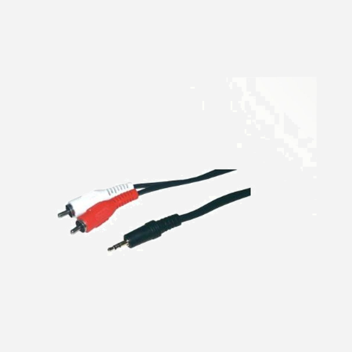 Câble audio MCL MC720-10M - 3.5mm Mâle vers 2x RCA Mâle - Longueur 10m - Noir/Rouge/Blanc - Avec ce câble, vous pourrez brancher votre appareil audio portable (CD portatif, baladeur…) ou votre ordinateur à votre chaîne HIFI.