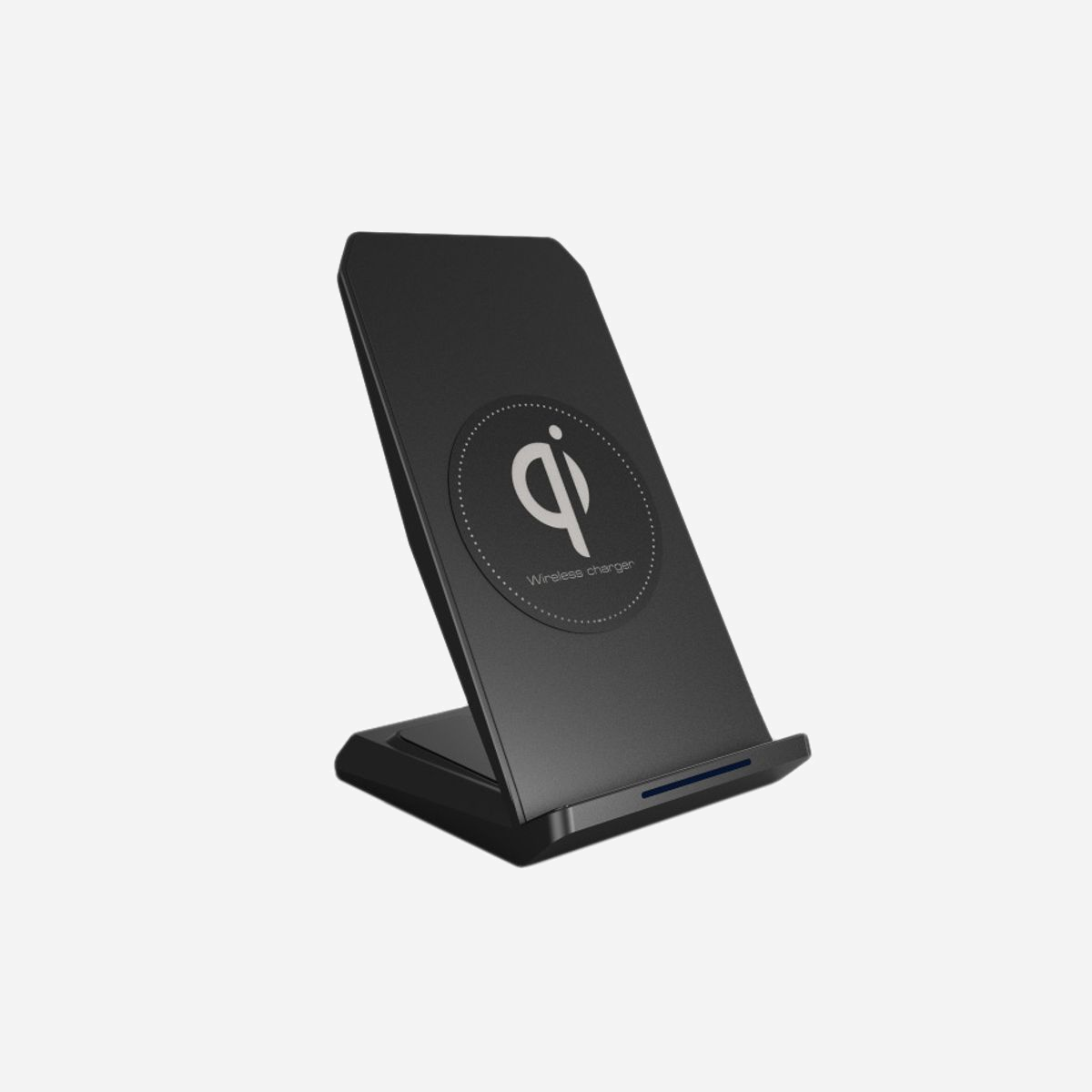 DLH Station de Charge à Induction Sans Fil 15W Max USB-A DY-AU4614B pour Smartphones Compatibles Wireless, Câble 1m Inclus, 73x87x138mm - STAND DE CHARGE SANS FIL INDUCTION POUR SMARTPHONE - Charge sans fil : 15W max - Câble de charge USB (USB-A) 1m inclus