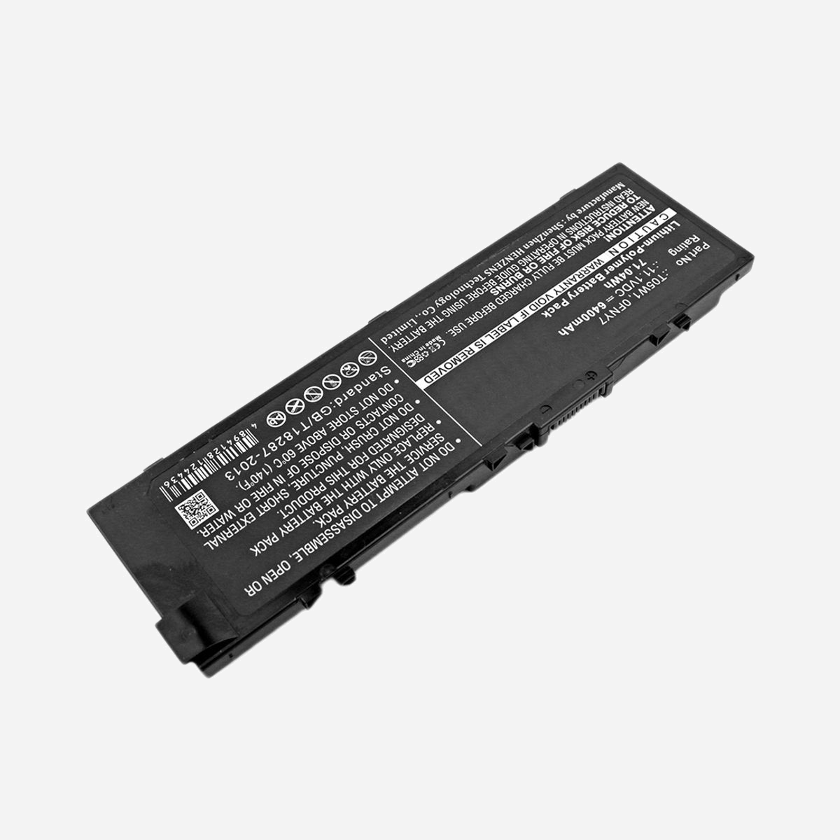 DLH Batterie Li-Pol 11.4V 7980mAh 91Wh pour DELL Precision 15/17 (7510, 7710, 7520, 7720, M7710) - Remplacement 0FNY7, 451-BBSE, FNY7 - Pour DELL Precision 15 (7510) / Precision 17 (7710) / Precision 7520 / Precision 7720 / Precision M7710