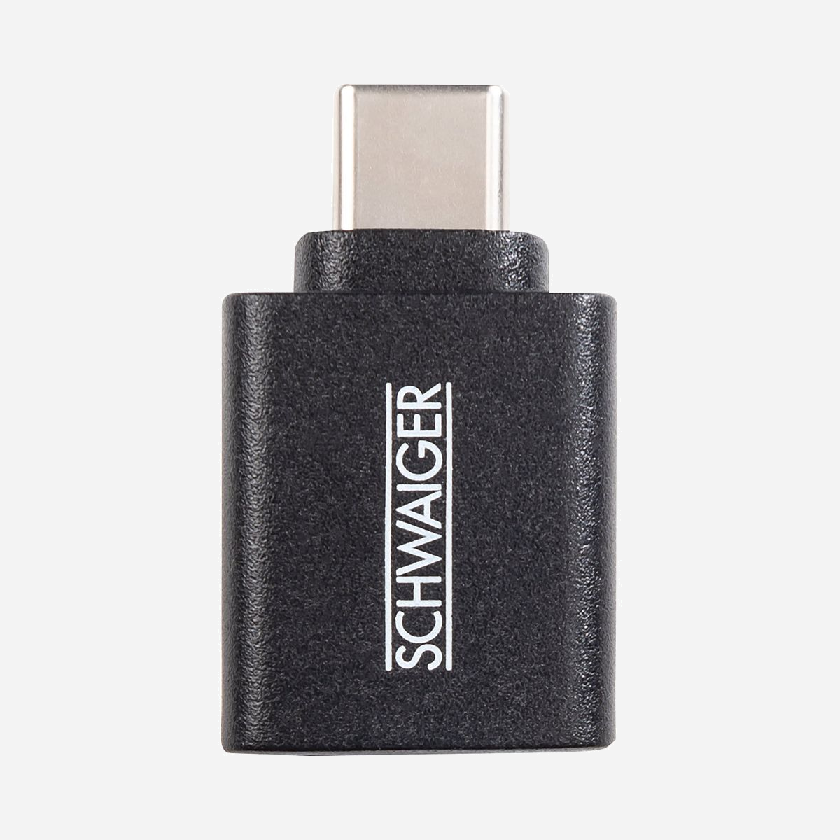 Schwaiger CAU310-533 Adaptateur USB Type-C Mâle vers USB Type-A Femelle Noir, USB 3.2 Gen 1 (3.1 Gen 1), 0.48 Gbit/s - Schwaiger CAU310 533. Connecteur 1: USB Type-C, Connecteur 2: USB Type-A. Couleur du produit: Noir