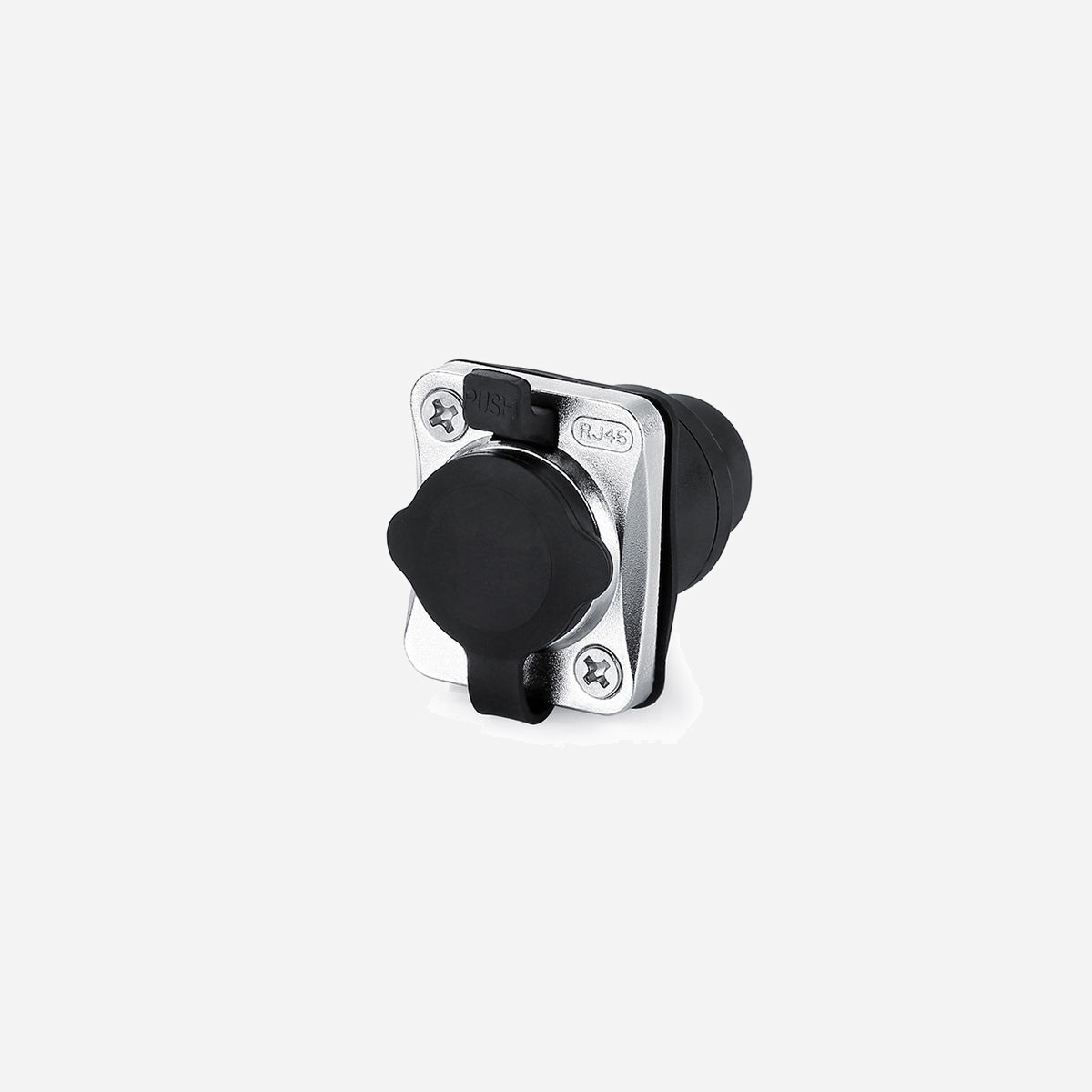 Alcasa IC06-R002 Connecteur RJ45 Femelle/Femelle Noir Métallique, Facteur de Forme Droit, Matériaux Cuivre/Silice/Zinc, 500 Cycles, -40°C à 80°C - Alcasa S6 IC06-R002. Connecteur(s): RJ45, Couleur du produit: Noir, Métallique, Genre du connecteur: Femelle/Femelle