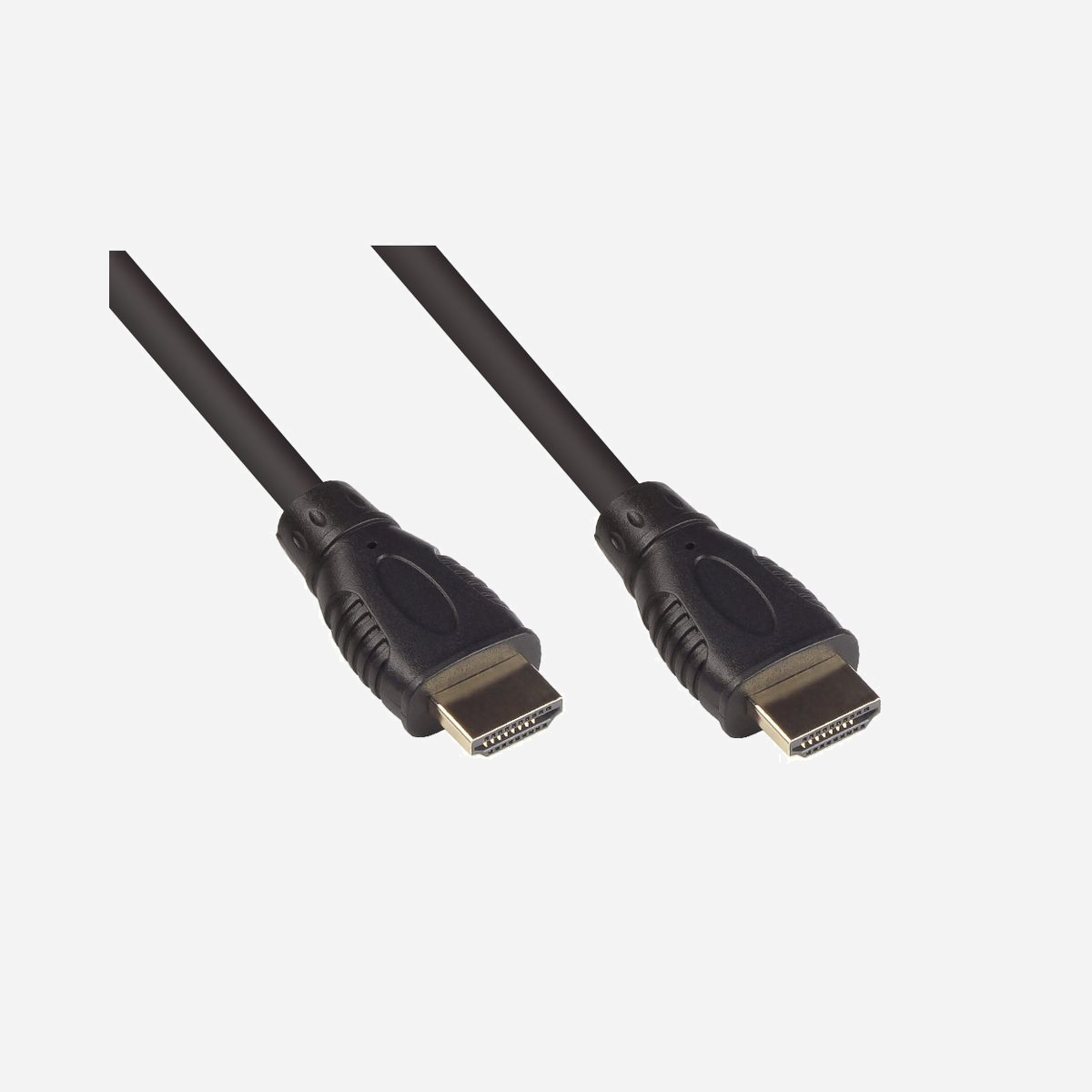 Alcasa 4520-020 : Câble HDMI 2.0b 2m, Connecteurs Type A Mâle, Contacts Or, 3840x2160 60Hz, 18 Gbit/s, AWG 30/1, Acier plaqué Cuivre, Noir - Alcasa 4520-020. Longueur de câble: 2 m, Connecteur 1: HDMI Type A (Standard), Genre de connecteur 1: Mâle, Connecteur 2: HDMI Type A (Standard), Genre de connecteur 2: Mâle, Contacts du connecteur de placage: Or, Version HDMI: 2.0b, Taux de transfert des données: 18 Gbit/s, Couleur du produit: Noir