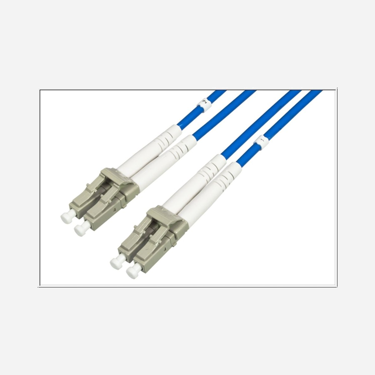 Alcasa LW-P81003 : Câble Fibre Optique OM3 100 m, Connecteurs LC/LC, Diamètre Cœur 50 µm, Diamètre Revêtement 125 µm, Bleu - Alcasa LW-P81003. Longueur de câble: 100 m, Type de fibre optique: OM3, Connecteur 1: LC, Connecteur 2: LC, Diamètre principal: 50 µm