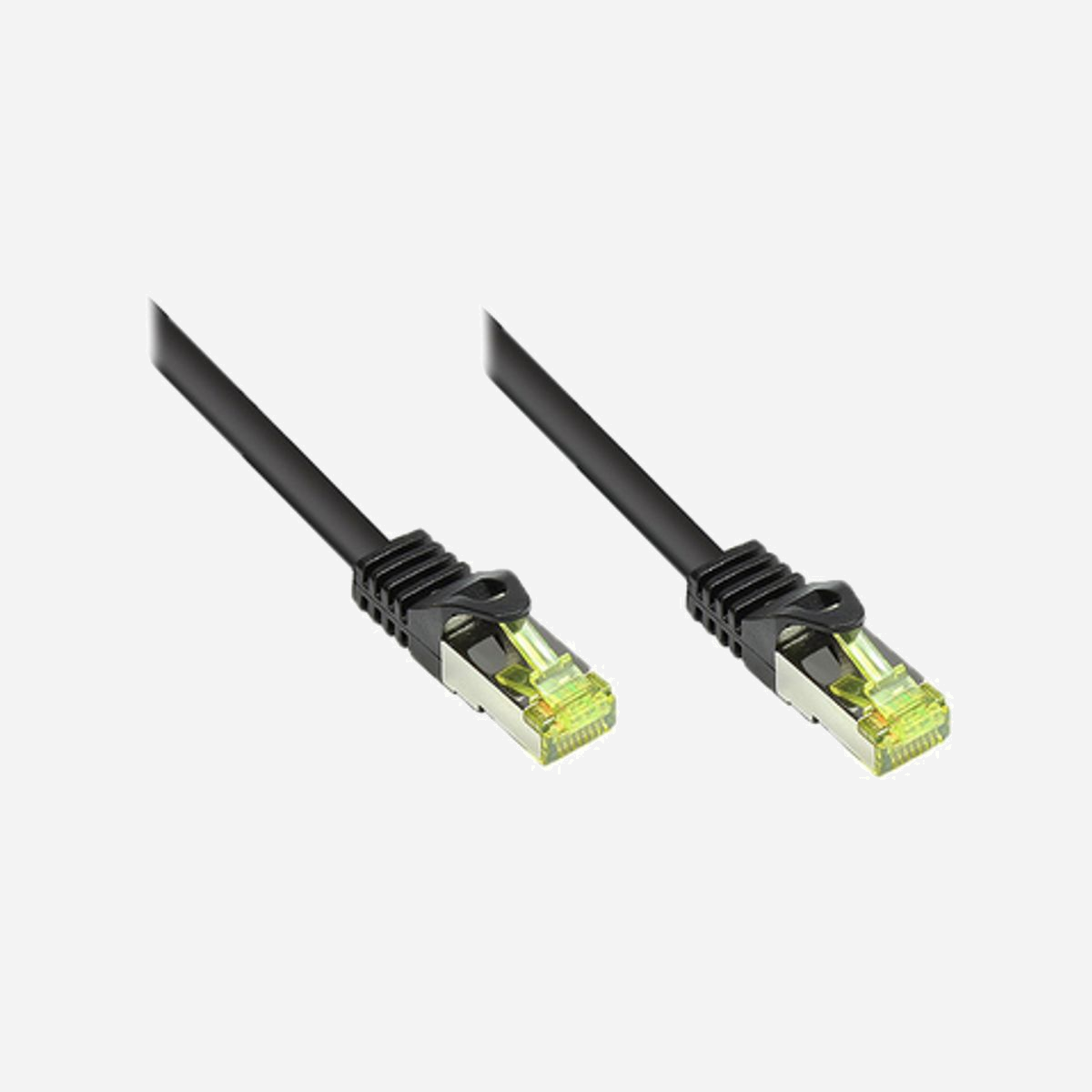 Câble Réseau Alcasa 8070R-600S Cat7 S/FTP (S-STP) 60m Noir, Connecteurs RJ-45 plaqués Or, Bande passante 600 MHz, Gaine LSZH - Alcasa 60m Cat7 S/FTP. Longueur de câble: 60 m, Câble standard: Cat7, Blindage du câble: S/FTP (S-STP), Connecteur 1: RJ-45, Connecteur 2: RJ-45, Contacts du connecteur de placage: Or, Couleur du produit: Noir