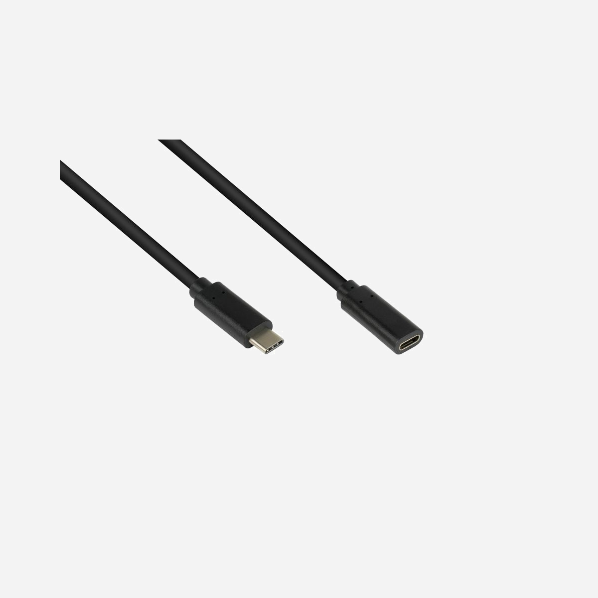 Alcasa 2831-CV010S : Câble USB-C Mâle / USB-C Femelle 1m, USB 3.2 Gen 2 (3.1 Gen 2) 10 Gbit/s, Contacts Or, Power Delivery 100W, Noir - Alcasa 2831-CV010S. Longueur de câble: 1 m. Connecteur 1: USB C, Connecteur 2: USB C, Version USB: USB 3.2 Gen 2 (3.1 Gen 2), Taux de transfert de données maximal: 10 Gbit/s, Contacts du connecteur de placage: Or, Couleur du produit: Noir, Blindage magnétique