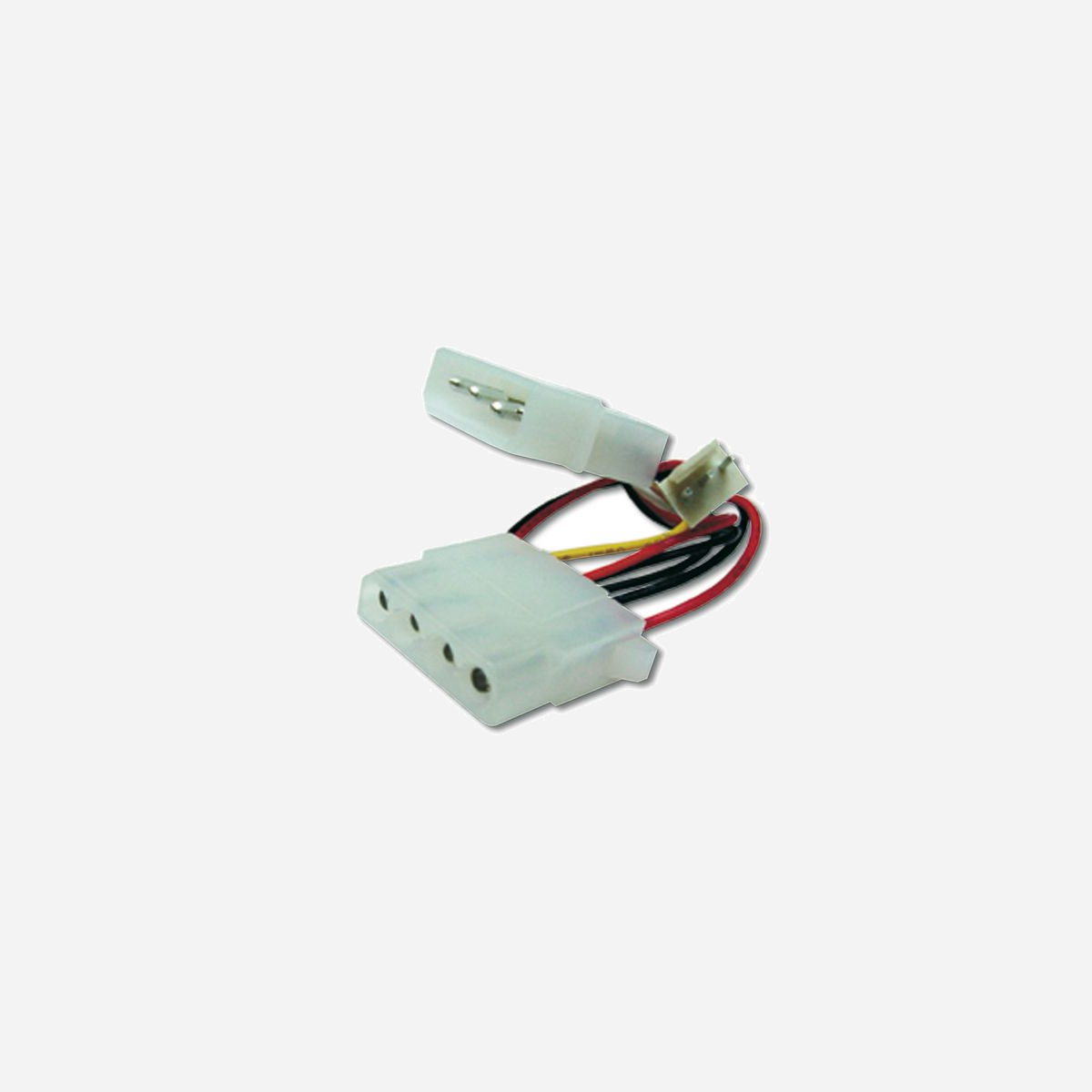 Digitus AK-430302-002-M : Adaptateur Molex 4-pin Mâle vers Molex 4-pin Femelle + Fan 3-pin, Longueur 0.3m, AWG 22, CPU Cooler Connector Cable - Connexion et alimentation électrique sûres<br><br>- Connexion et alimentation électrique sûres<br><br>Adaptateur pour la connexion de ventilateurs de CPU avec des connecteurs 3-pôles directement à une alimentation ATX / AT. Particulièrement adapté pour les ordinateurs équipés de cartes mères AT qui ne possèdent pas de connecteur direct pour un ventilateur de CPU.