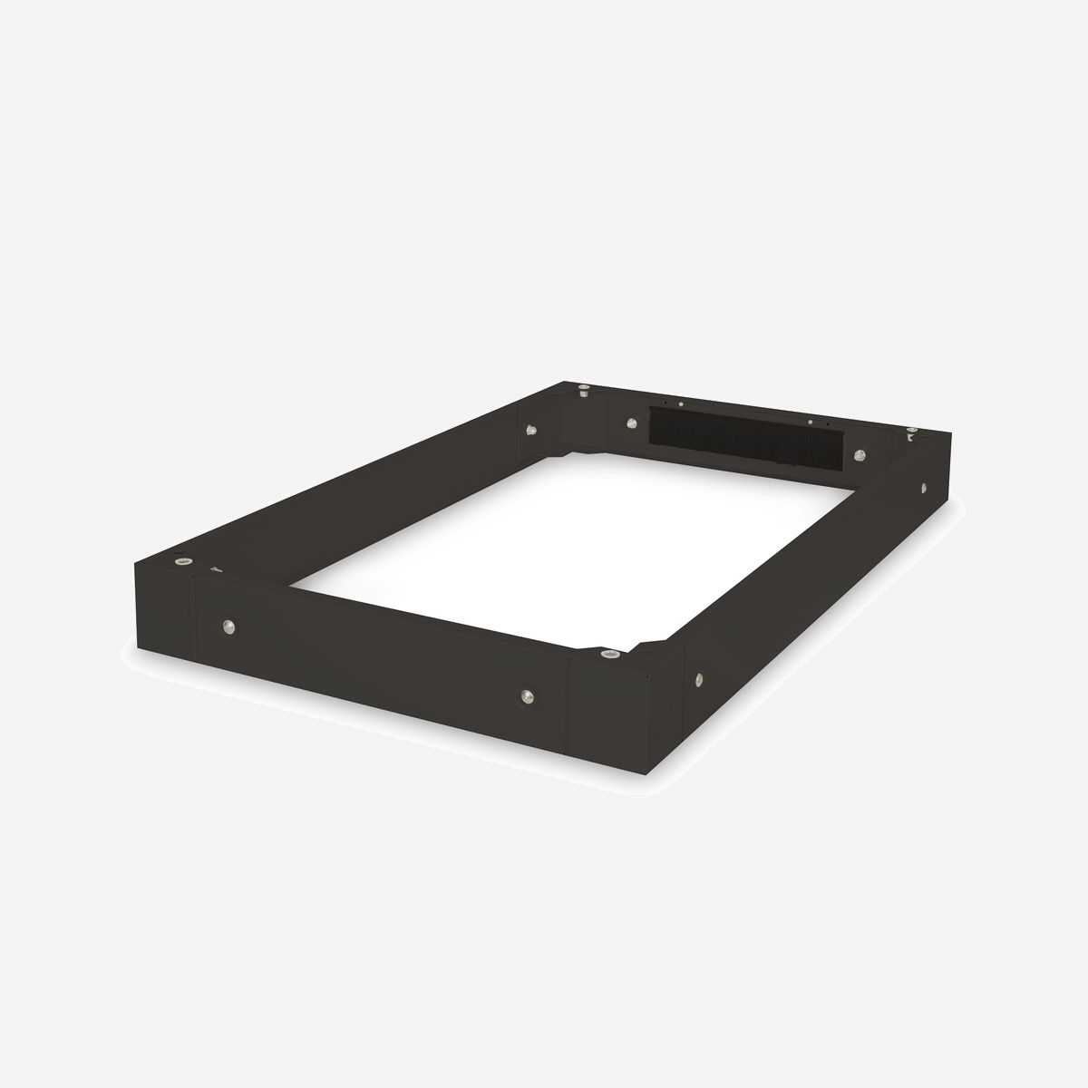 Digitus Socle 600x1000mm pour Armoire Serveur Unique 19" - Acier Noir - Hauteur Additionnelle 100mm - Passage de Câbles avec Barrette à Brosses - Les accessoires DIGITUS® 483 mm (19") sont conçus pour répondre aux exigences élevées de l'infrastructure informatique. Ils sont fabriqués selon les normes de qualité allemandes.<br><br>- Élargit la hauteur et donc l'espace de rangement pour les surlongueurs de câbles<br>- Gestion simple des câbles grâce à un passage de câbles avec une barrette à brosses<br>- Logistique simplifiée : livraison non montée<br><br>Les socles sont disponibles pour toutes les armoires de 483 mm (19") de la série Unique ainsi que pour la série Dynamic Basic de DIGITUS. Augmente la garde au sol de 100 mm. Il est possible de fixer jusqu'à deux socles l'un sur l'autre pour atteindre une hauteur de 200 mm. L'espace intérieur peut être utilisé pour le stockage des surlongueurs de câbles et la gestion des câbles. Livré non monté.