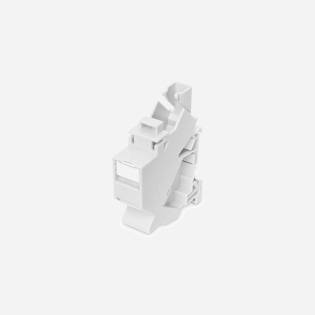 Digitus Adaptateur Rail DIN pour Module Keystone RJ-45, IP20, ABS Blanc, -20°C à 70°C, ISO/IEC 11801, EN 50173-1, EIA/TIA 568-C, AN-25187 - Installation rapide et fonctionnalité élevée pour chaque armoire électrique<br><br>- Design peu encombrant : le boîtier Keystone à 1 port a été conçu pour s'intégrer de manière transparente sur des rails DIN afin d'optimiser l'espace dans les panneaux de contrôle et les boîtiers industriels.<br>- Durable : Fabriqué en plastique de haute qualité, il répond à la norme IP20 pour une sécurité supplémentaire.<br>- Robuste : grâce à la combinaison d'un design léger et d'une construction en plastique robuste, le boîtier est facile à manipuler et résiste aux environnements les plus exigeants.<br>- Installation simplifiée : le boîtier a été conçu pour une installation sans effort et assure une bonne fixation sur les rails DIN, ce qui réduit le temps de montage tout en garantissant la stabilité et la fiabilité.<br><br>Adaptateur pour profilé chapeau pour 1x Keystone Modul, IP20,champ d'inscription et protection contre la poussière, pour DN-93617