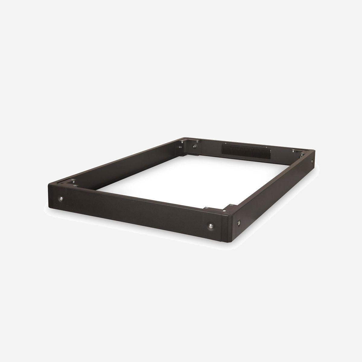 Plinthe Digitus 19" DN-19-PLINTH-8/12-NB 800x1200mm pour armoire réseau Dynamic Basic, hauteur additionnelle 100mm, passe-câbles, noir - L’équipement de 483 mm (19 po) DIGITUS® est conçu pour répondre aux exigences de l’infrastructure informatique. Il est fabriqué selon les meilleures normes de qualité en Allemagne.<br><br>- Augmente la hauteur et élargit l’espace de rangement pour les surlongueurs de câbles<br>- Gestion facile des câbles par passe-câble avec joint balai<br><br>Les plinthes sont disponibles pour toutes les armoires de 483 mm (19 po) de série Unique et Dynamic Basic de DIGITUS Professional. Augmente la garde au sol de 100 mm. Jusqu’à deux plinthes peuvent être fixés l’un au-dessus de l’autre afin d’obtenir une hauteur de 200 mm. L’espace intérieur peut être utilisé pour le rangement des surlongueurs et la gestion de câbles Livré en pièces détachées.