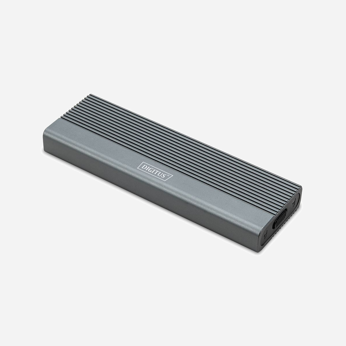 Digitus DA-71120-1 Boîtier Externe M.2 NVMe SSD USB 3.2 Gen 2 (10 Gbps) pour SSD 2230/42/60/80mm, Capacité 8 To, Chipset JMS583, Aluminium Noir, Compatible Windows/macOS/Linux/Android/iOS - Le boîtier M.2 NVMe SSD DA-71120-1 devient leur solution préférée pour le stockage à haute capacité et haute vitesse. Ce boîtier élégant et sans outils prend en charge les mini-disques SSD au format M.2 B+M Key.<br><br>- Large compatibilité : prend en charge les modules M.2 aux formats 2230, 2242, 2260 et 2280, compatible avec une grande variété de SSD.<br>- Grande capacité : offre jusqu'à 8 To d'espace de stockage pour tous vos fichiers et données.<br>- Transfert de données rapide : Taux de transfert de données de 10 Gbps pour des transferts de fichiers rapides et des performances fluides.<br>- Interface USB 3.1 Gen 2 : Dernière technologie USB avec rétrocompatibilité avec USB 3.1, 3.0, 2.0 et 1.1.<br>- Plug and Play : il suffit de le brancher via USB pour pouvoir l'utiliser immédiatement.<br>- Prise en charge multi-plateforme : compatible avec Windows, macOS, Linux, Google Chrome OS, Android et iOS.<br>- Chipset robuste : chipset JMS583 pour des performances NVMe fiables et efficaces.<br>- Indicateur d'activité LED : Indicateur LED intégré pour surveiller l'état de votre SSD.<br>- Durable et élégant : boîtier en aluminium Pantone 430C avec une excellente dissipation passive de la chaleur.<br>- Design portable : compact et léger avec des dimensions de 101x32x10 mm et un poids de 97 g seulement.<br><br>Le boîtier DA-71120-1 M.2 NVMe SSD offre une solution de stockage puissante et polyvalente pour tous vos besoins en données. Il prend en charge les modules M.2 aux formats 2230, 2242, 2260 et 2280 et est compatible avec une large gamme de disques SSD. Avec une capacité allant jusqu'à 8 To, il offre suffisamment d'espace pour tous vos fichiers et données. Grâce au taux de transfert de données rapide de 10 Gbps et à l'interface USB 3.1 Gen 2, rétrocompatible avec USB 3.1, 3.0, 2.0 et 1.1, vous pouvez profiter de transferts de fichiers rapides et de performances fluides. La conception plug-and-play permet une installation facile sans réglages compliqués. Le chipset robuste JMS583 assure des performances NVMe fiables et efficaces, tandis que l'indicateur LED intégré permet de surveiller facilement l'état du SSD. Le boîtier durable et élégant en aluminium Pantone 430C offre une excellente dissipation thermique passive. Avec des dimensions compactes de 101x32x10 mm et un poids de seulement 97 g, le boîtier est idéal pour une utilisation mobile et est compatible avec Windows, macOS, Linux, Google Chrome OS, Android et iOS.