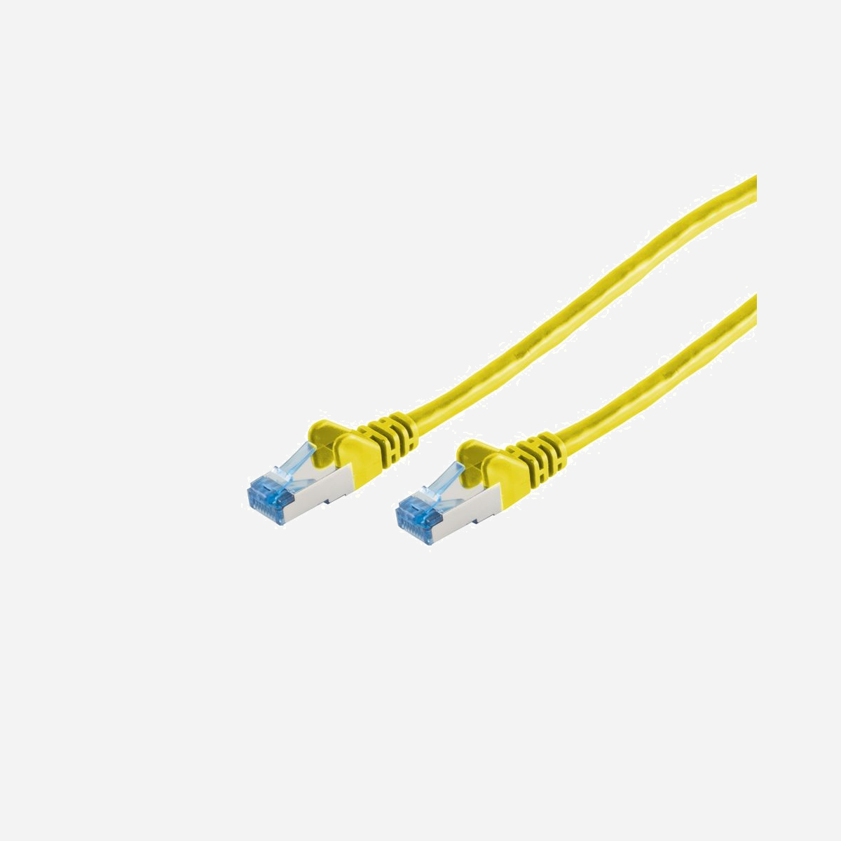 S/CONN 75711-0.5Y Câble Réseau Cat6a S/FTP (S-STP) 0.5m Jaune RJ-45 Mâle/Mâle, Contacts Or, AWG 26/7, 500MHz - S/CONN 75711-0.5Y. Longueur de câble: 0,5 m, Câble standard: Cat6a, Blindage du câble: S/FTP (S-STP), Connecteur 1: RJ-45, Connecteur 2: RJ-45, Contacts du connecteur de placage: Or, Couleur du produit: Jaune