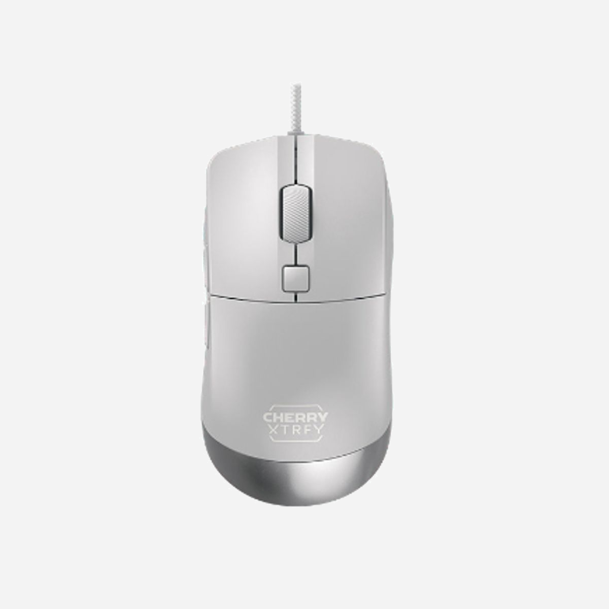 Souris Gaming CHERRY XTRFY M50 Blanche, Capteur Optique 12000 DPI, 5 Boutons, USB Type-A, Ergonomie Droitier, PTFE, Câble 1.8m, 105g - <b>CHERRY XTRFY M50</b><br>Avec des composants de qualité dans une construction légère et une forme ergonomique polyvalente à courbure lisse pour plus de confort et de contrôle, la M50 est un choix avisé pour les gamers de tous niveaux.<br><br><b>À FOND DANS LE JEU.</b><br>Améliore ton expérience de jeu avec la M50. Avec des composants de qualité dans une construction légère et une forme ergonomique polyvalente à courbure lisse pour plus de confort et de contrôle, cette souris est un choix avisé pour les gamers de tous niveaux.<br><br><b>FORME ERGONOMIQUE EXCLUSIVE</b><br>La forme polyvalente de la M50 est soigneusement pensée pour une prise en main confortable. Avec sa courbure latérale lisse et ses rainures de bouton, elle offre un meilleur contrôle et une plus grande précision pour différentes tailles de main et différents styles de prise en main.<br><br><b>DES COMPOSANTS DE QUALITÉ.</b><br>La M50 t’offre des performances fiables à un tarif abordable. Dotée d’un capteur éprouvé, de commutateurs de haute qualité et de pieds en PTFE pur, elle est conçue pour fournir des performances constantes, pour longtemps.