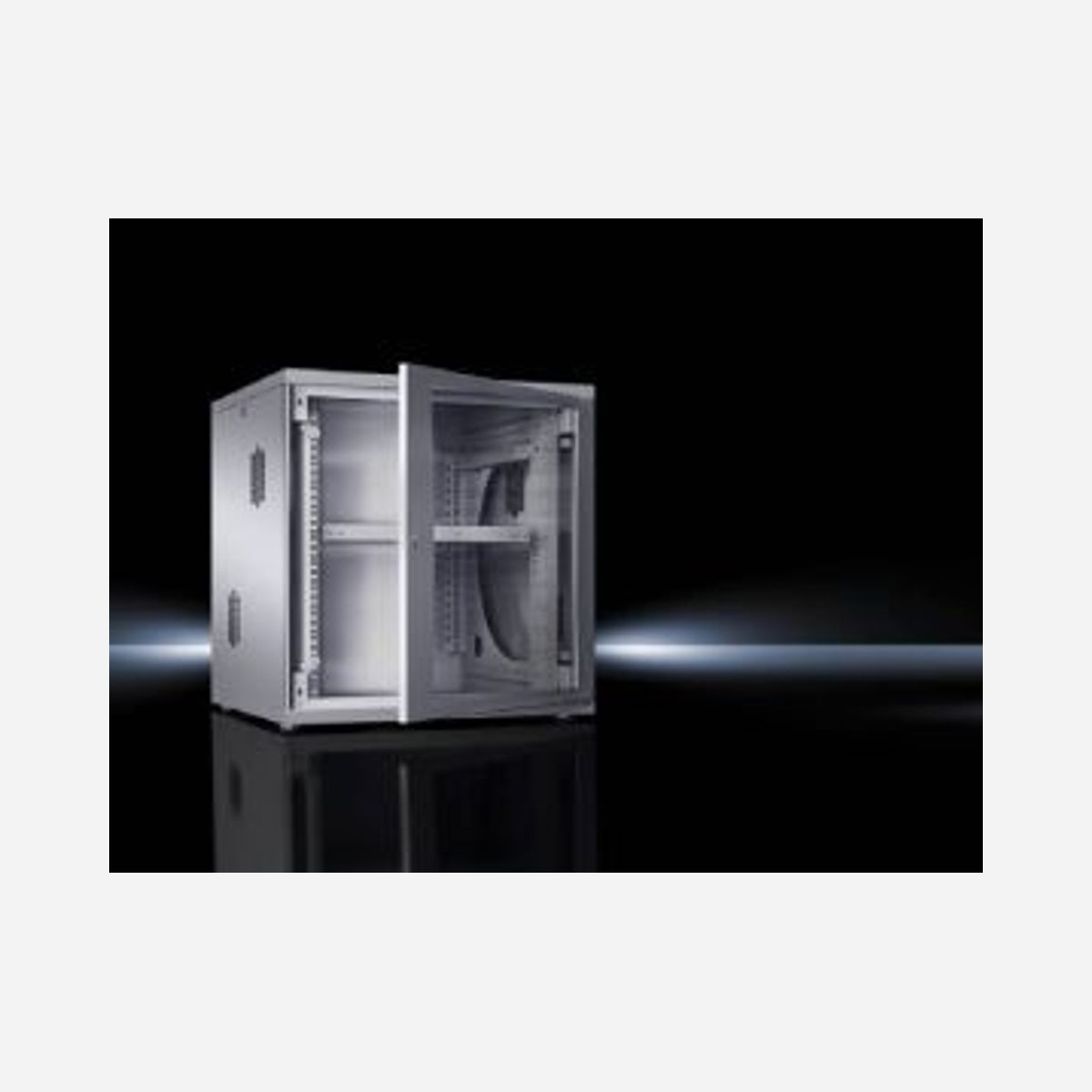 Rittal Rack Autonome 15U Gris Acier 600x400x758mm (19") Référence 7507.030, Conforme EIA-310-D, Poids 30kg - Rittal DK 7507.030. Type: Rack autonome, Capacité du rack: 15U, Couleur du produit: Gris