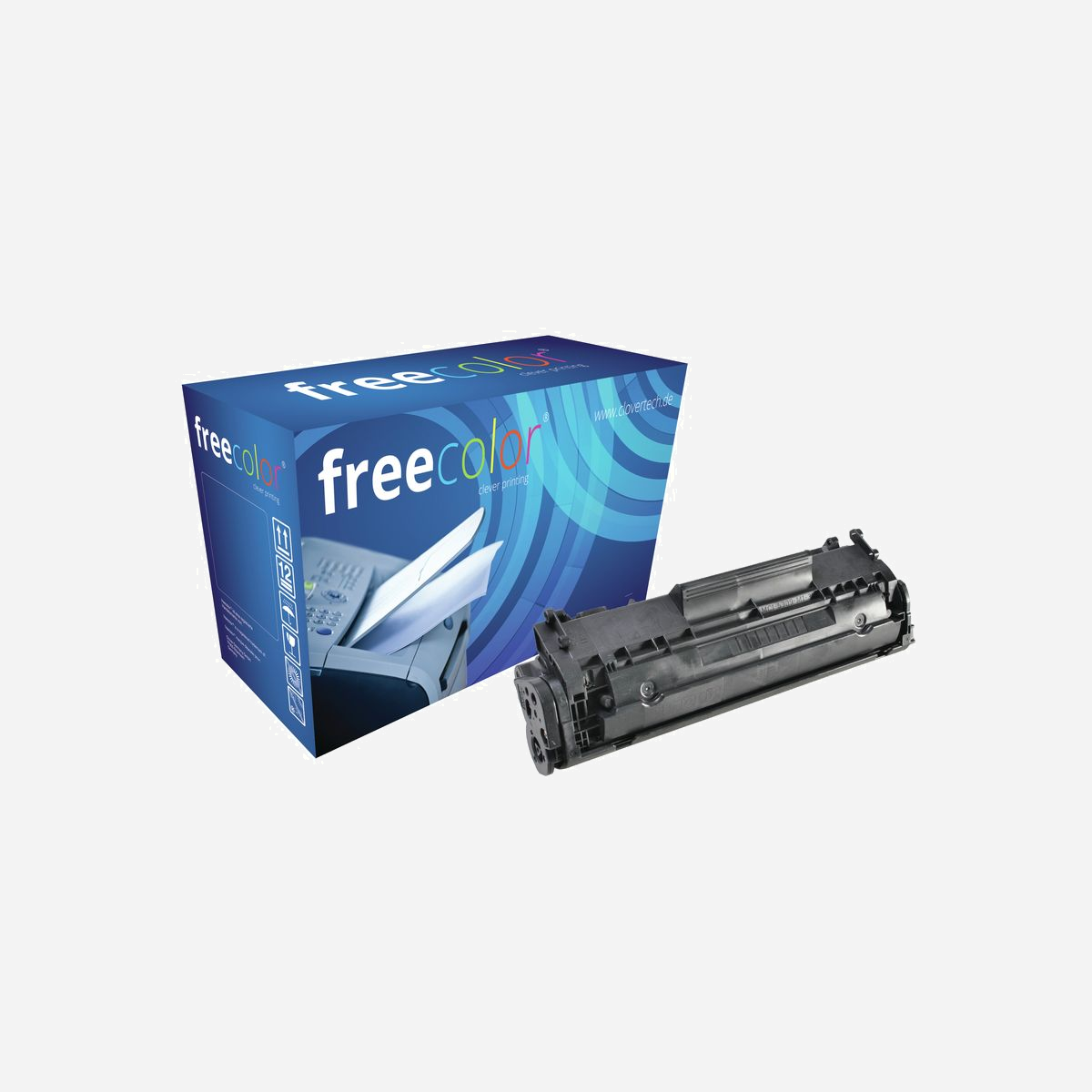 Freecolor 12A-FRC : Cartouche Toner Noir, 2000 pages, pour HP LaserJet 1010/1020/1022/3015/3050 et MFP M1005/M1319F, Code OEM Q2612A - Freecolor 12A-FRC. Rendement par page de toner noir: 2000 pages, Couleurs d'impression: Noir, Quantité: 1 pièce(s)
