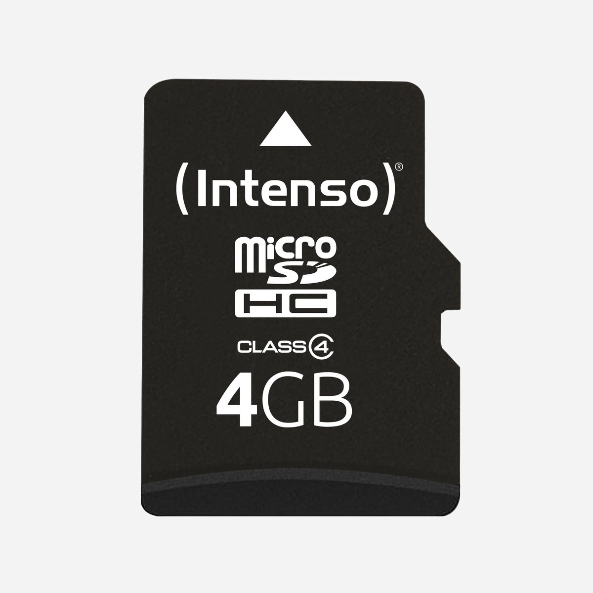 Intenso 3403450 Carte MicroSDHC 4 Go Classe 4 Lecture 20 Mo/s Écriture 5 Mo/s Résistante Chocs Température Rayons X avec Adaptateur SD - Intenso 3403450. Capacité: 4 Go, Type de Carte Flash: MicroSDHC, Classe de mémoire Flash: Classe 4, Vitesse de lecture: 20 Mo/s, Vitesse d'écriture: 5 Mo/s. Fonctions de protection: Résistant aux chocs, Résistant à une température, Résistant aux rayons X, Couleur du produit: Noir