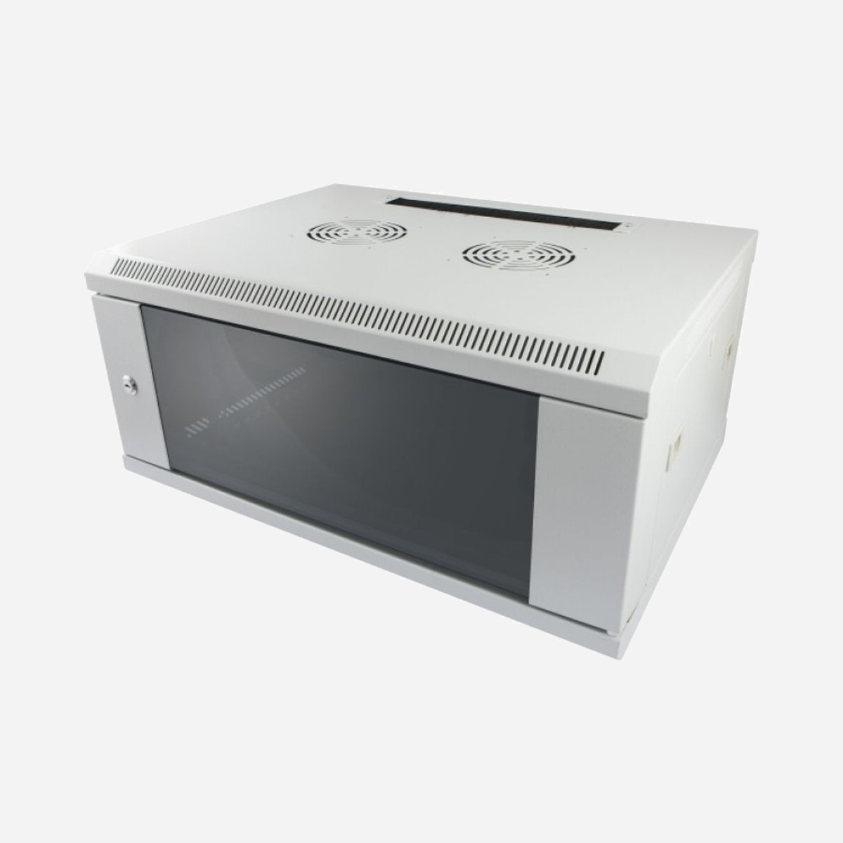 ALLNET ALL-SMC6404GRAU : Rack Mural 4U Acier Gris 600x450x281mm, Charge Max. 50kg, Verrouillage Clé, Montage 19", Refroidissement Passif, 14kg - ALLNET ALL-SMC6404GRAU. Type: Rack monté sur le mur, Capacité du rack: 4U, Capacité de charge maximale: 50 kg, Verrouillage des touches. Poids: 14 kg. Couleur du produit: Gris