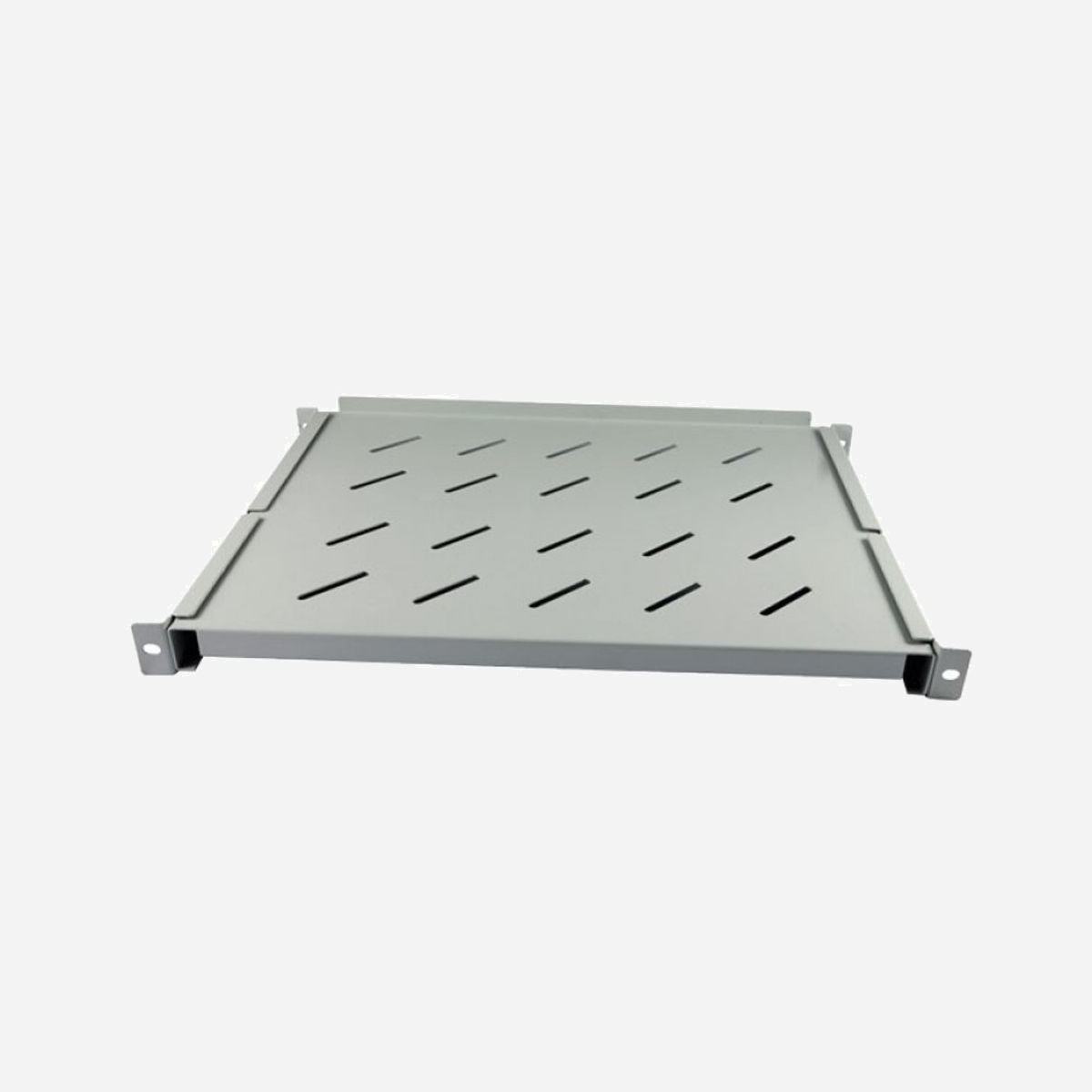 ALLNET ALL-S0002103 Plateau Rack 19" Gris 450x750x45mm, Charge 60kg, Accessoire Serveur/Réseau, 1 Unité, Poids 5.46kg - ALLNET ALL-S0002103. Couleur du produit: Gris, Capacité de charge maximale: 60 kg. Taille (impériale): 48,3 cm (19"), Largeur: 450 mm, Profondeur: 750 mm. Quantité: 1 pièce(s)