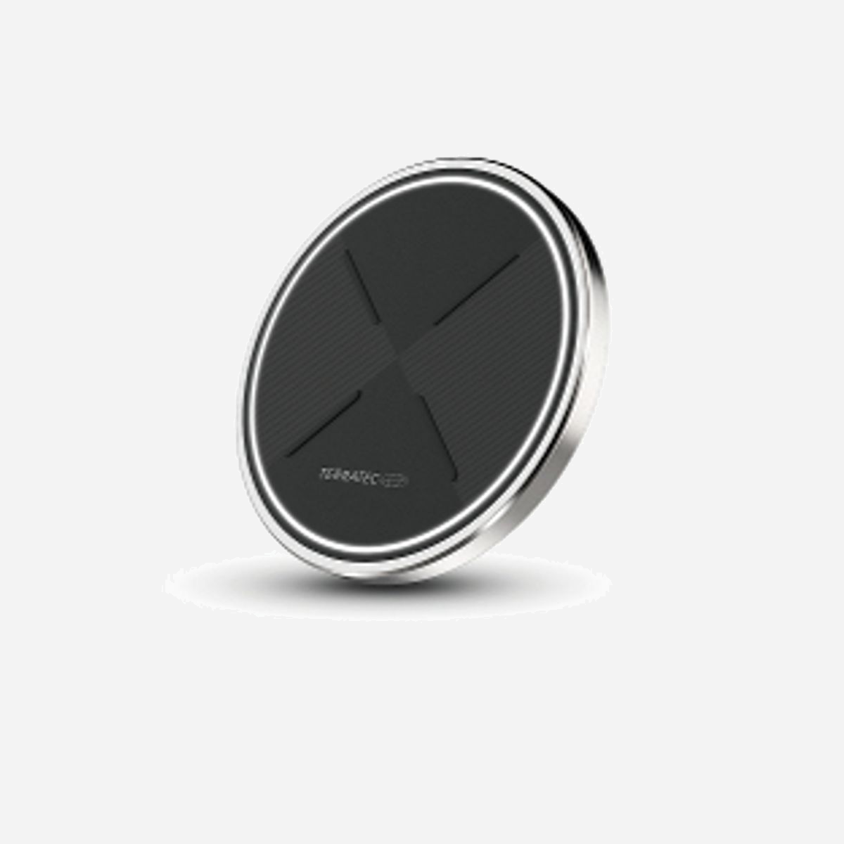 Terratec ChargeAIR dot! Chargeur sans Fil 10W Noir/Argent, Entrée 5V, Sortie 9V/2A, Recharge Rapide, Port Micro-USB, Efficacité 80%, Câble 1m - Terratec ChargeAIR dot!. Type de chargeur: Intérieure, Type de source d'alimentation: CC, Compatibilité de chargeur: Smartphone. Tension d'entrée: 5 V, Tension de sortie (max): 9 V, Courant de sortie de l'adaptateur secteur: 2 A. Recharge sans fil, Charge rapide. Longueur de câble: 1 m, Couleur du produit: Noir, Argent