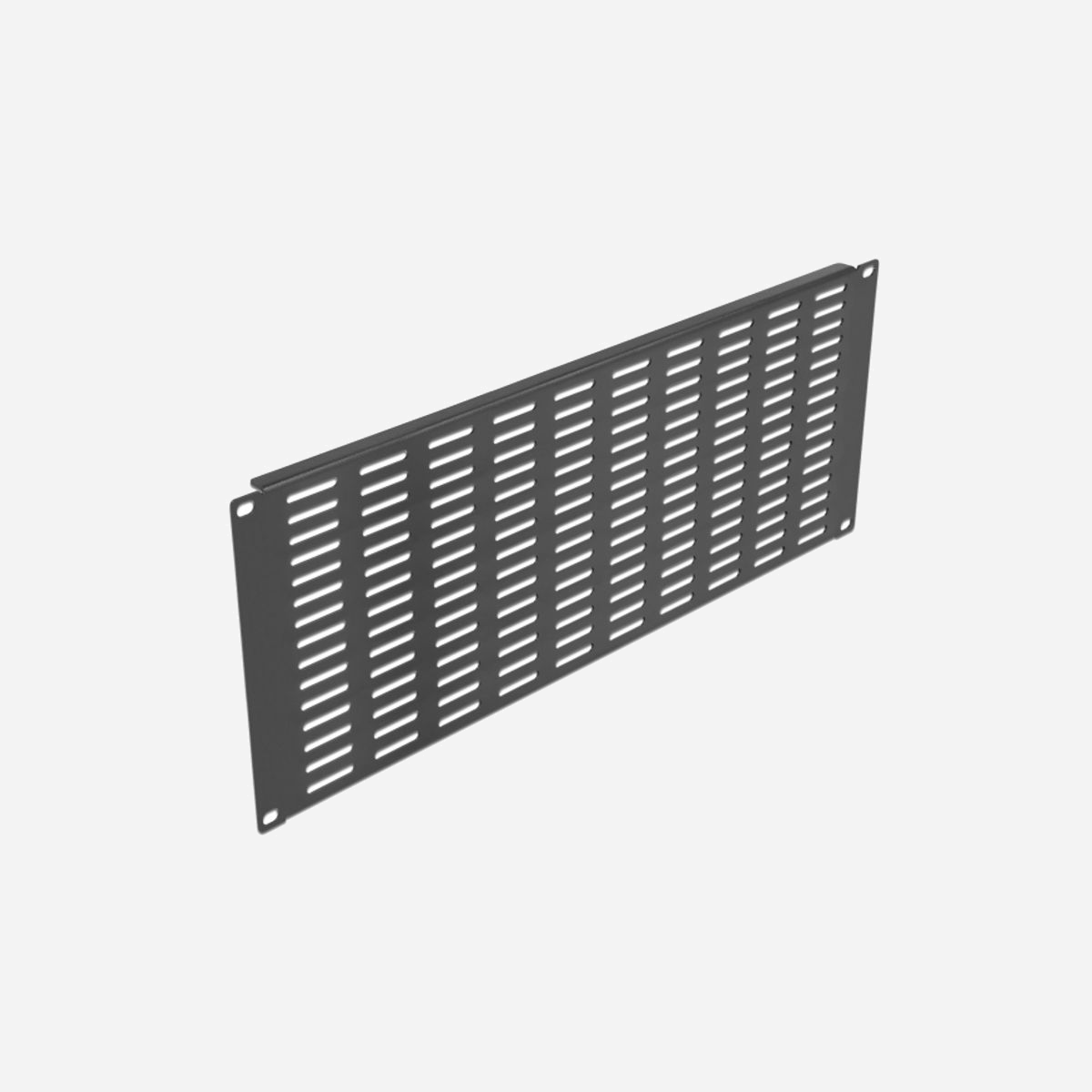 DeLOCK Panneau Rack 19" 4U Noir Métal avec Évents Verticaux (482 x 177.5 x 10 mm) pour Optimisation du Flux d'Air - Ce panneau de Delock est approprié pour l’installation dans une armoire de réseau 19″. Il ferme les zones ouvertes dans une armoire de réseau.<br><br>Ventilation optimale<br>Les évents intégrés assurent la circulation optimale de l’air dans l’armoire de réseau.