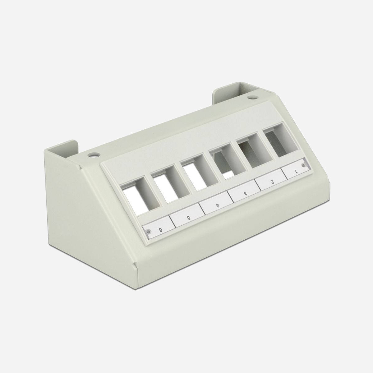 DeLOCK 86218 Baie de Branchements 6 ports Gris 65x49x130mm - Code SH: 85371098 - DeLOCK 86218. Couleur du produit: Gris. Largeur: 65 mm, Hauteur: 49 mm, Profondeur: 130 mm